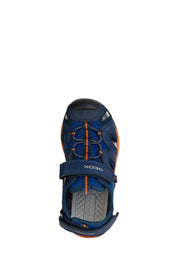 Sandali con strappi Blu Geox
