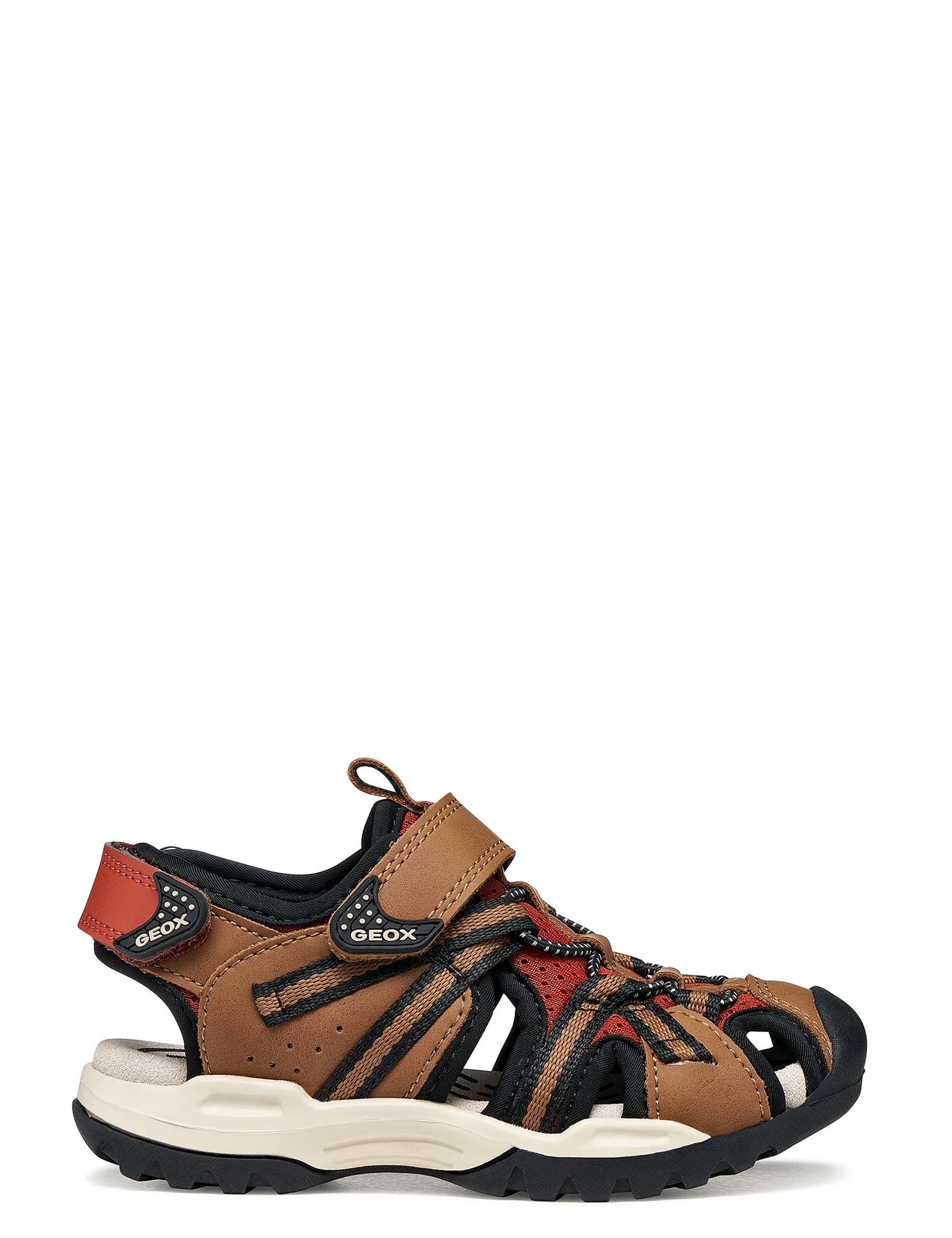 Sandali con strappi Marrone Geox