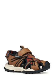Sandali con strappi Marrone Geox