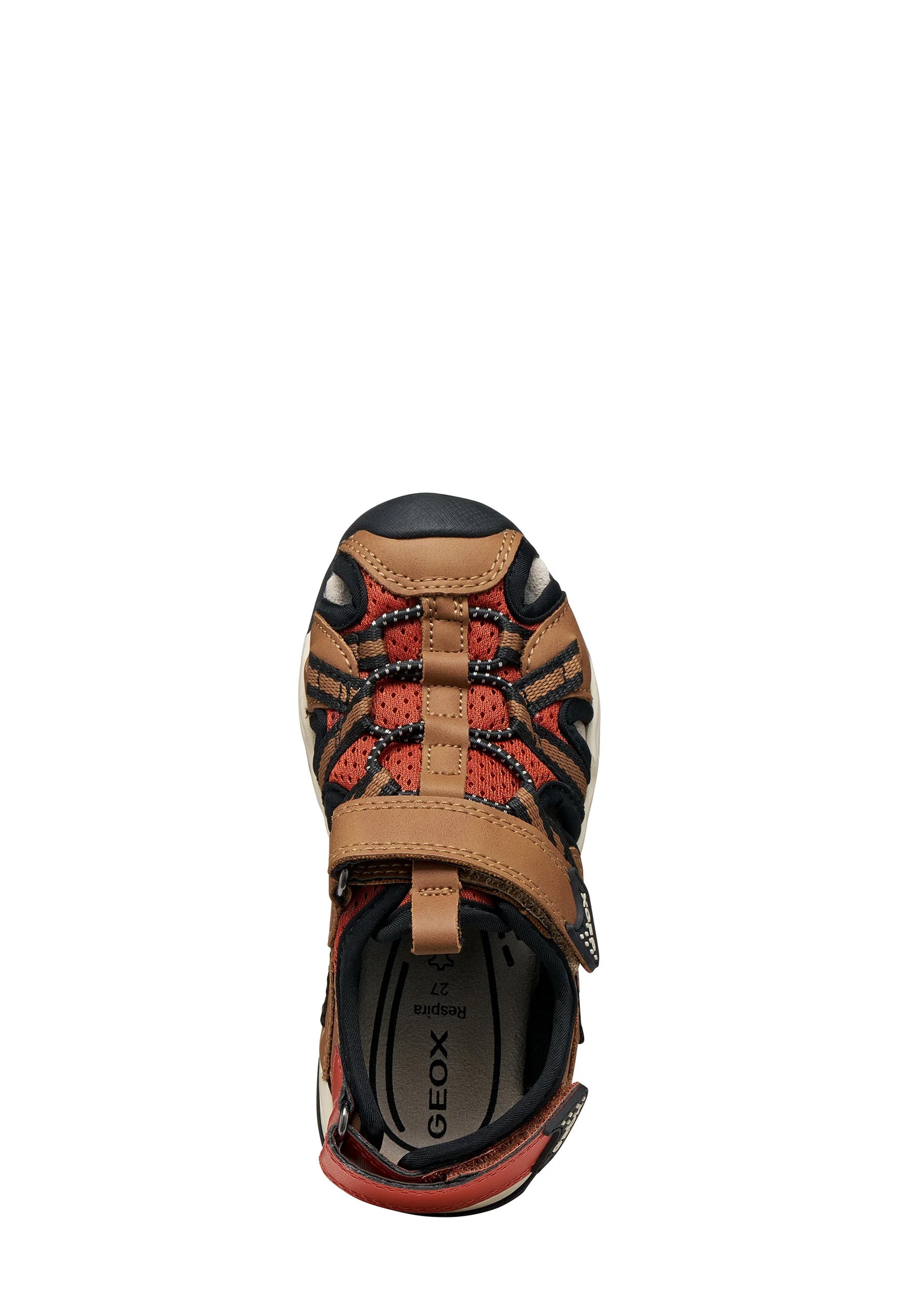 Sandali con strappi Marrone Geox