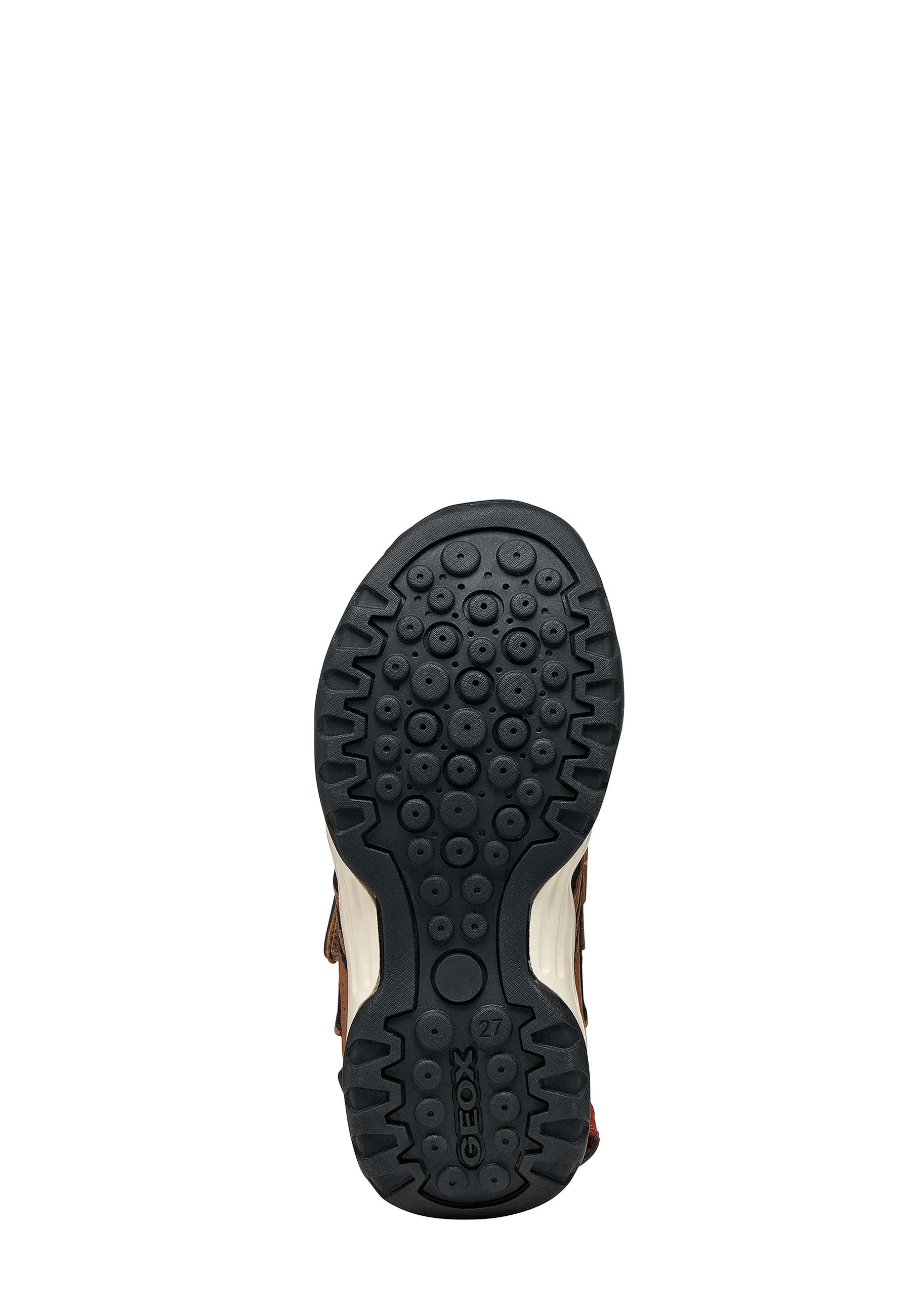 Sandali con strappi Marrone Geox