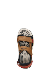 Sandali con strappi Marrone Geox