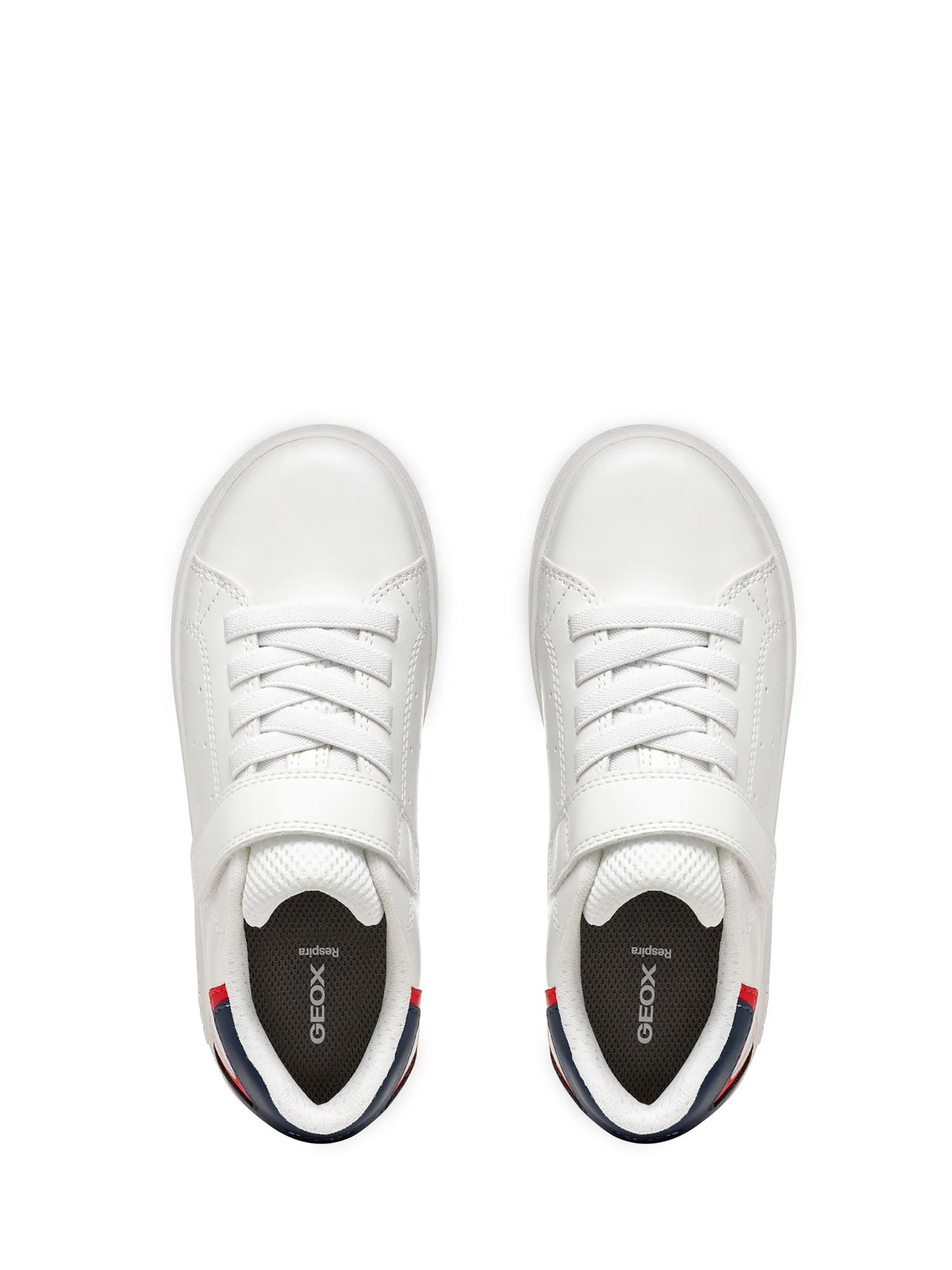 Scarpe con strappi Bianco Rosso Geox