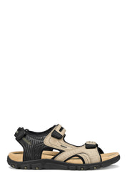 Sandali con strappi Beige Geox
