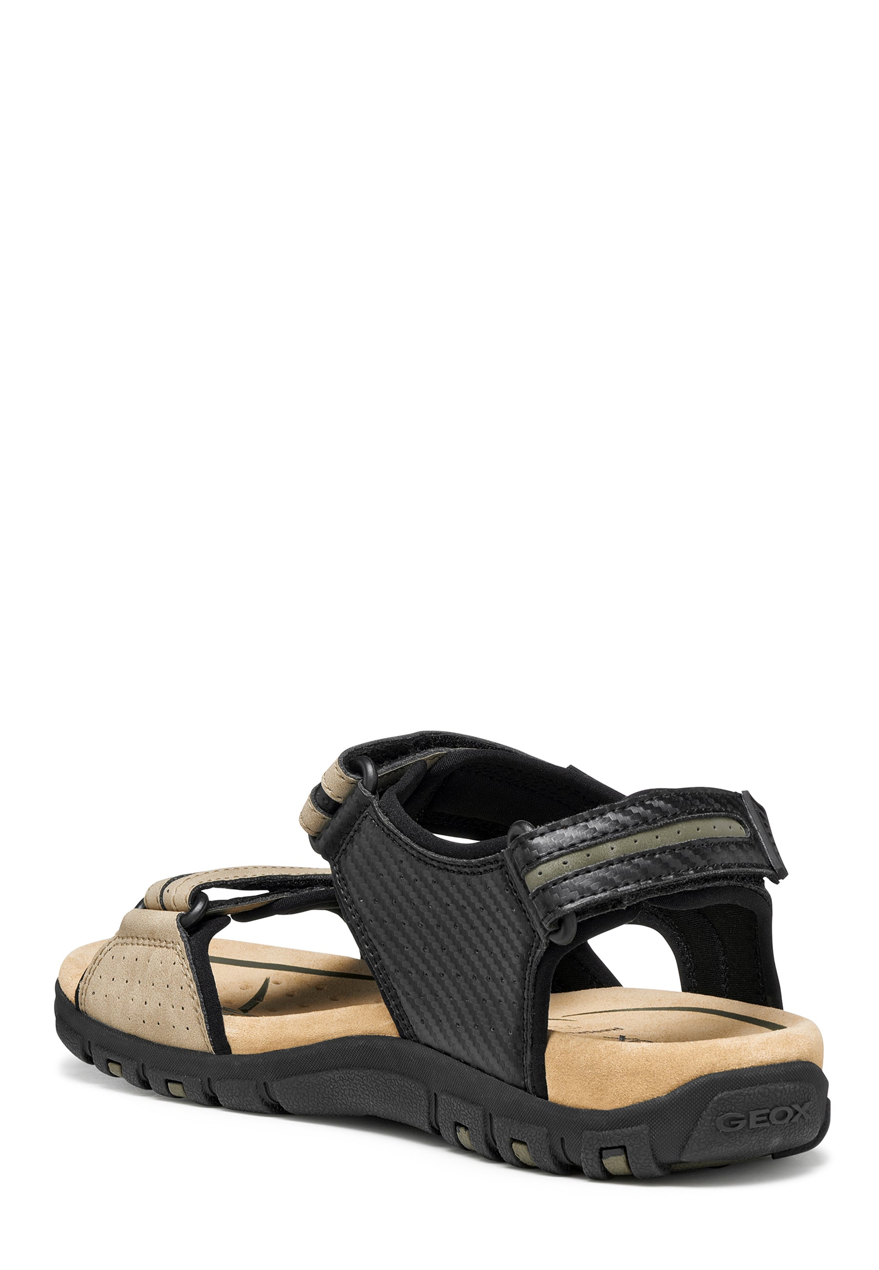 Sandali con strappi Beige Geox