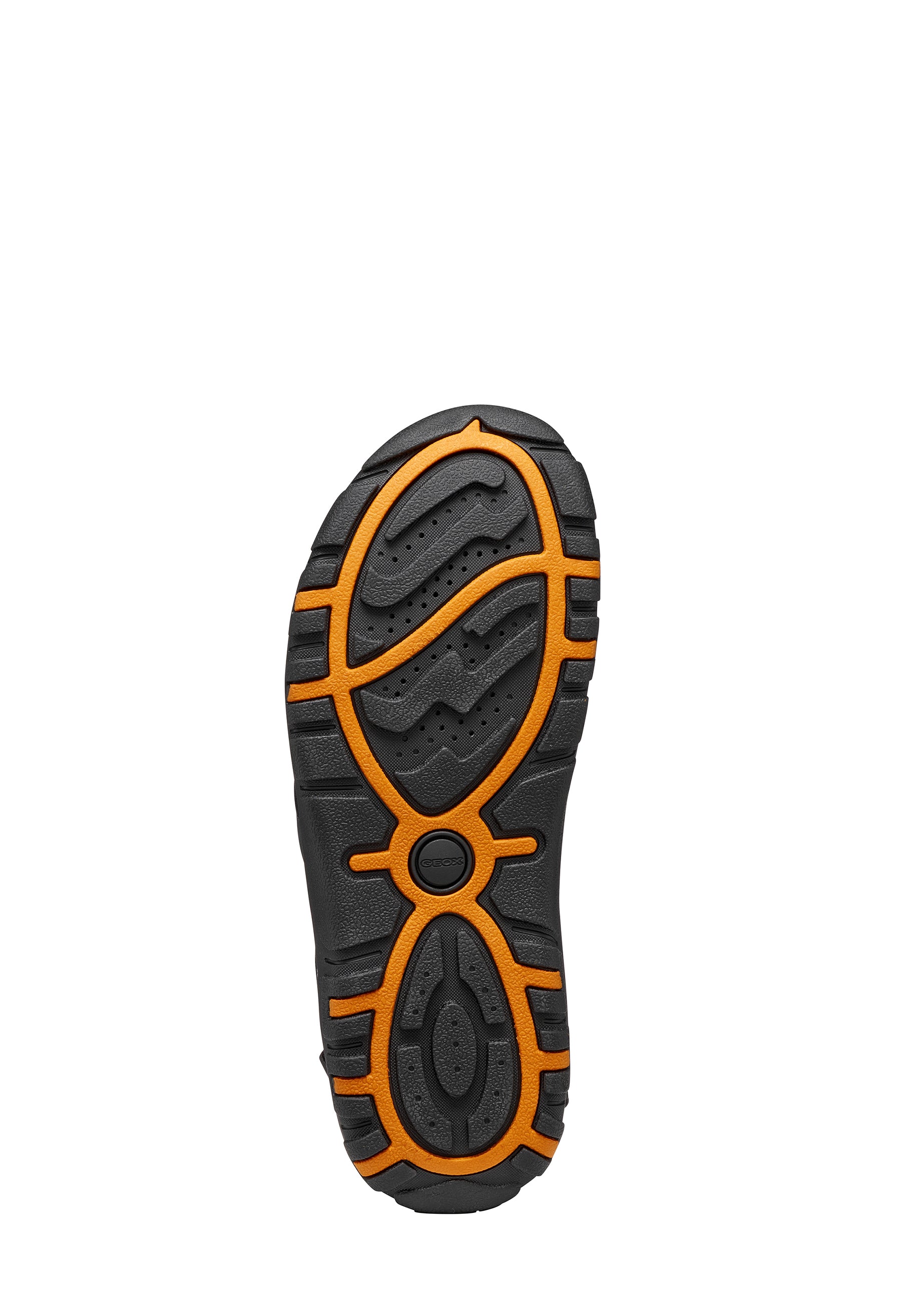 Sandali con strappi Nero Geox