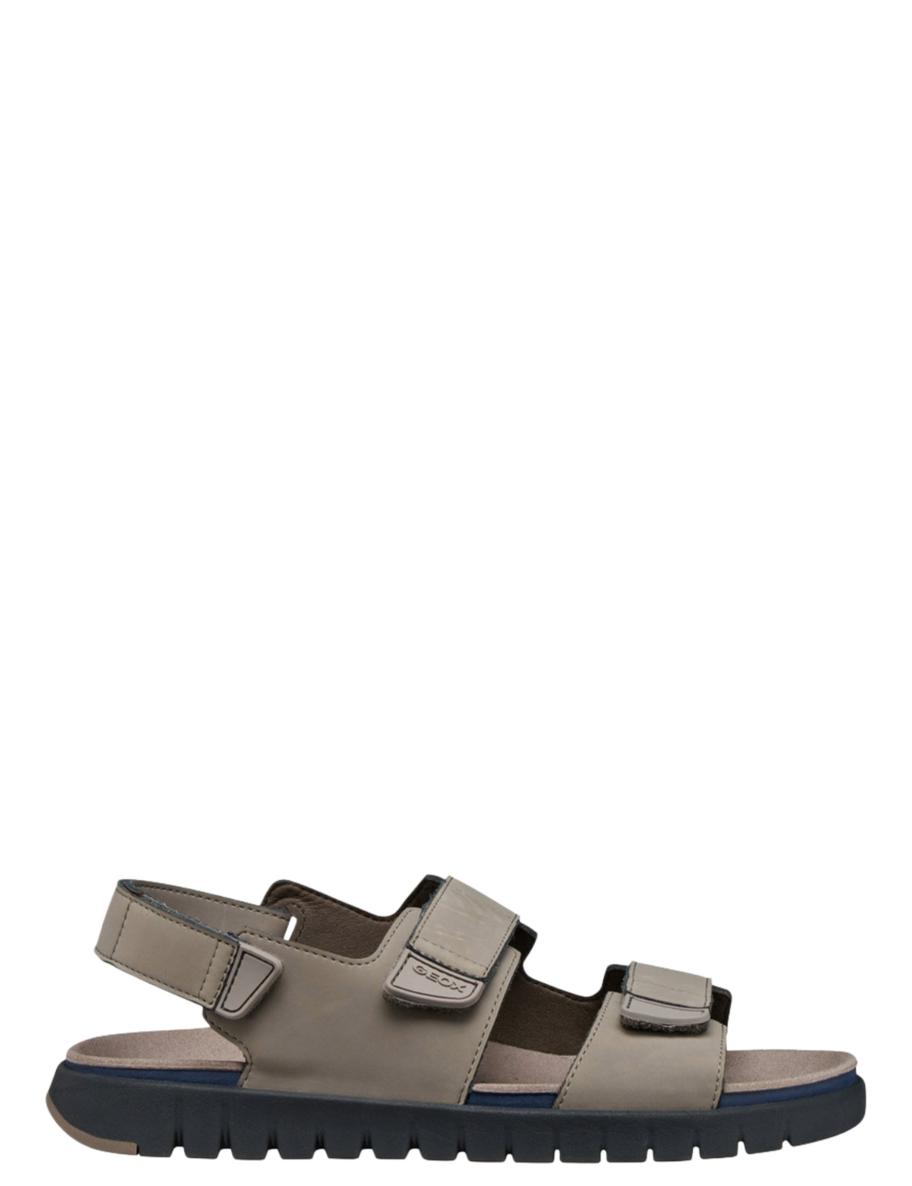 Sandali con strappi Tortora Geox