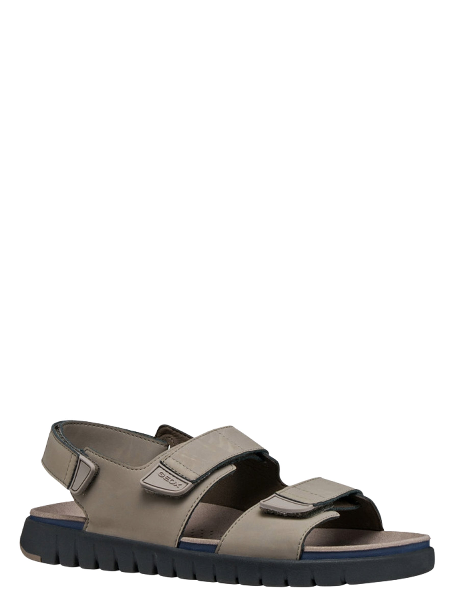 Sandali con strappi Tortora Geox