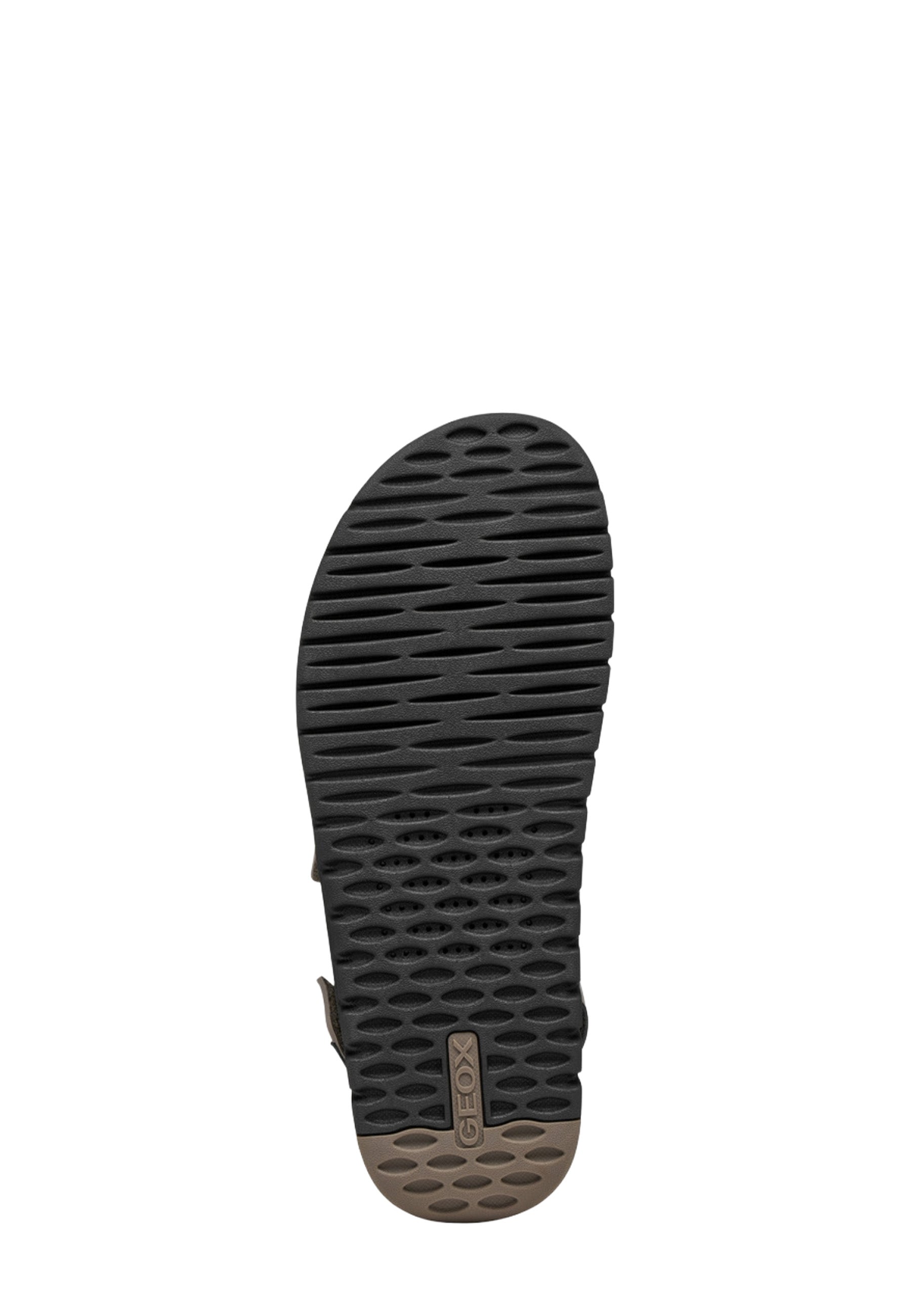 Sandali con strappi Tortora Geox