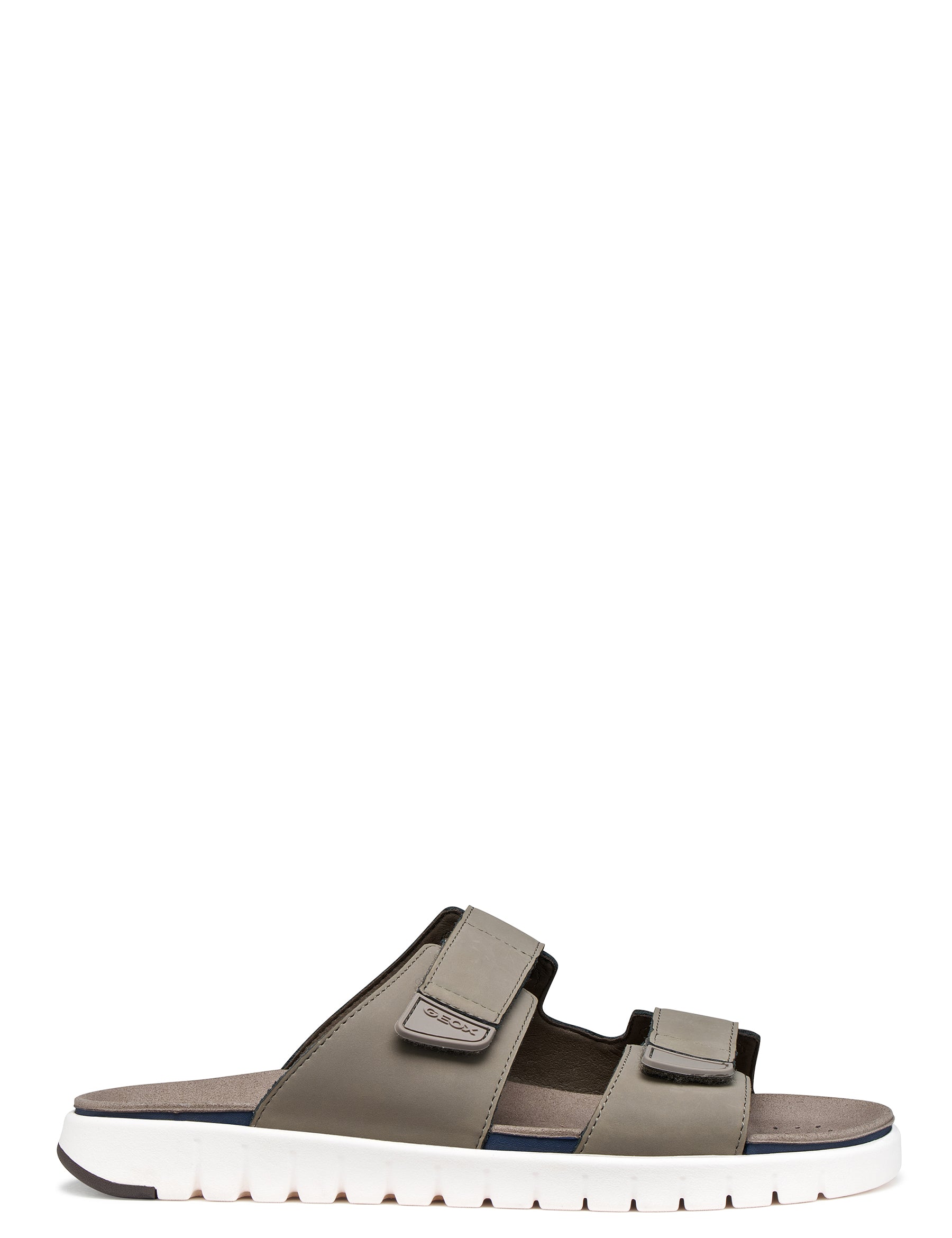 Sandali con strappi Tortora Geox