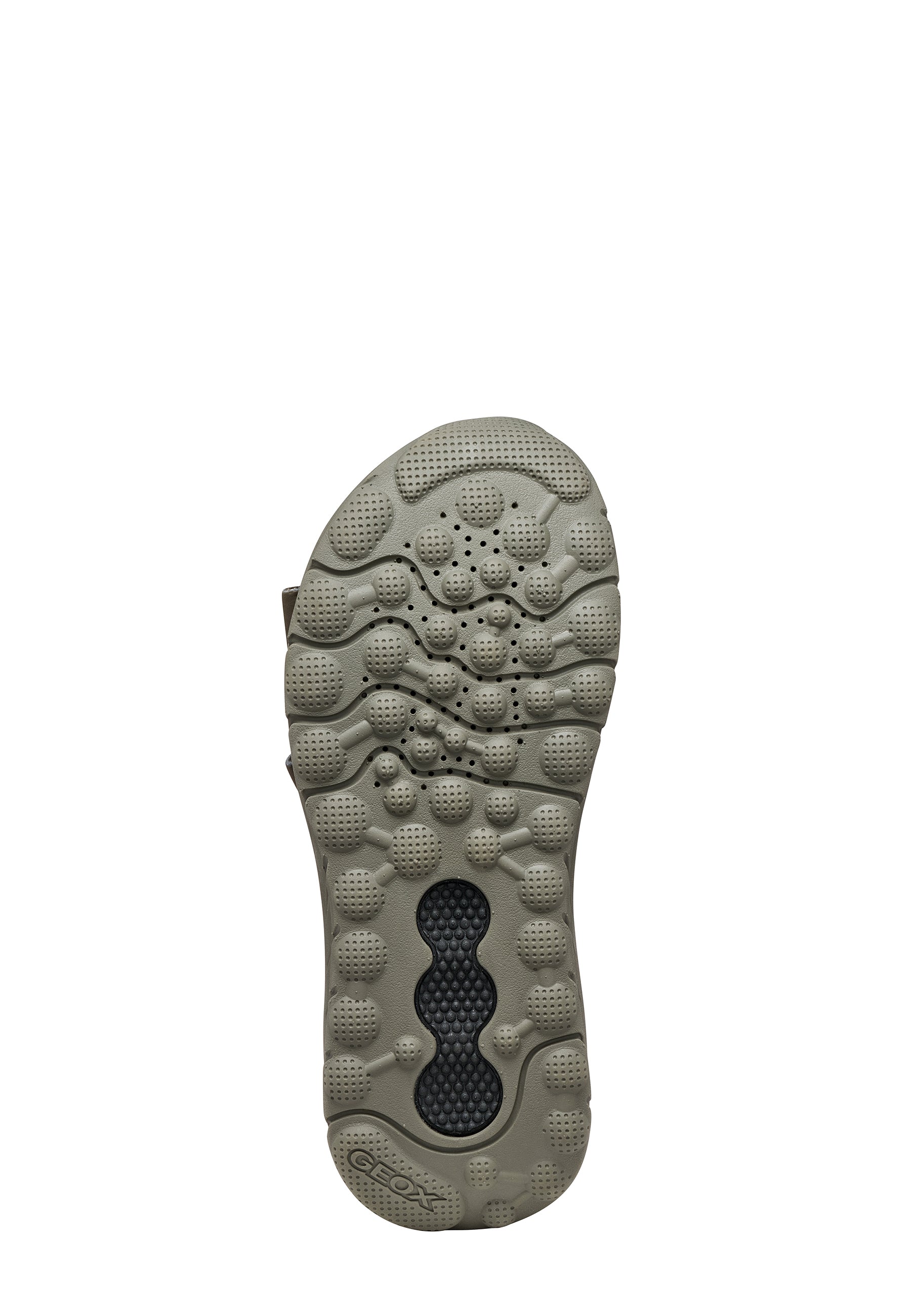 Sandali con strappi Verde Geox