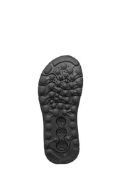 Sandali con strappi Nero Geox