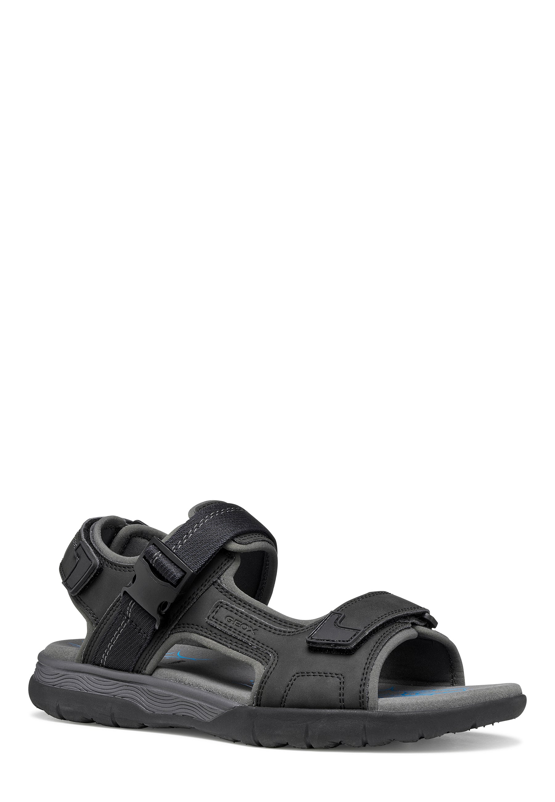 Sandali con strappi Grigio Geox