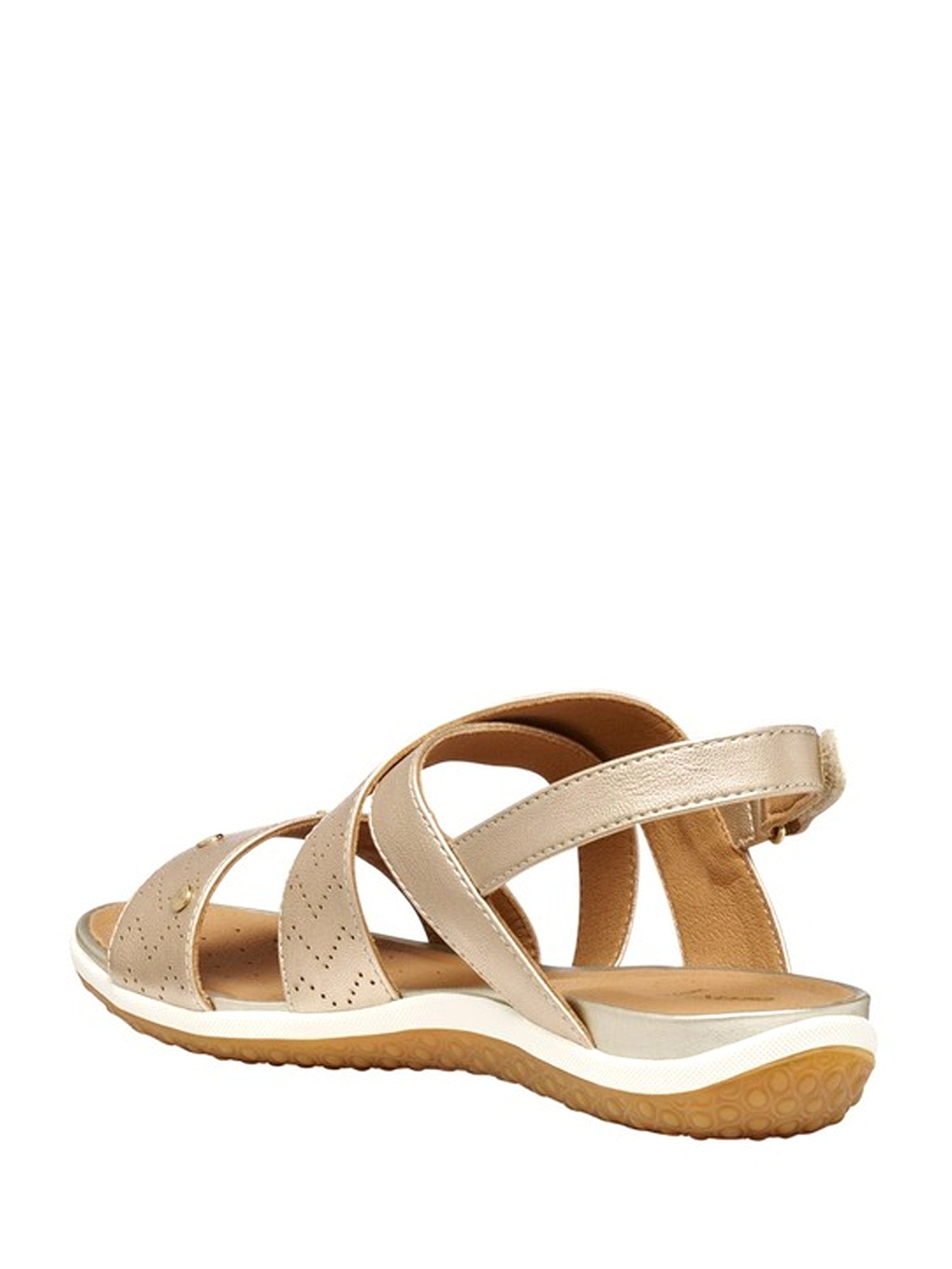 Sandali con strappi Dorato Geox