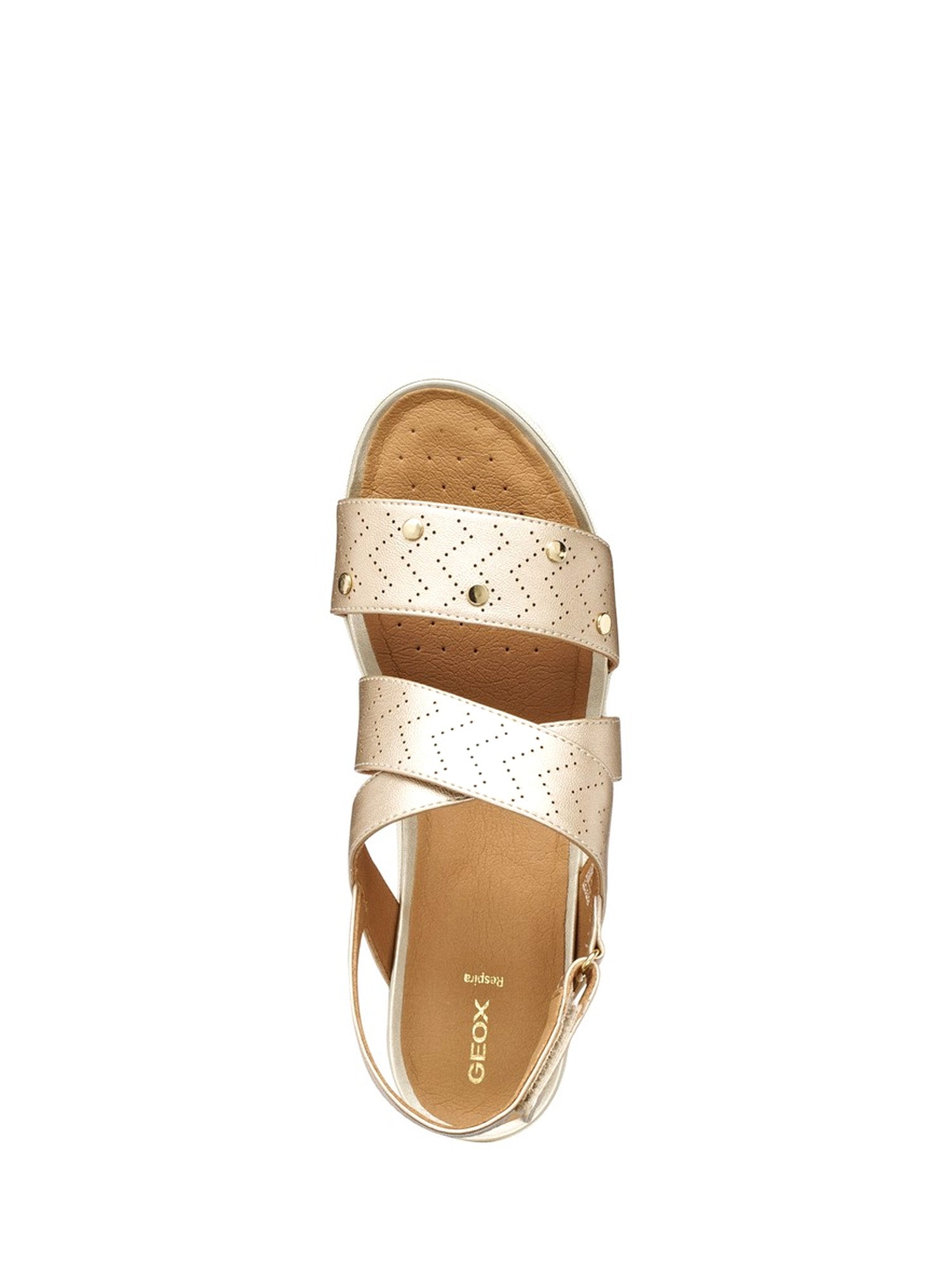 Sandali con strappi Dorato Geox