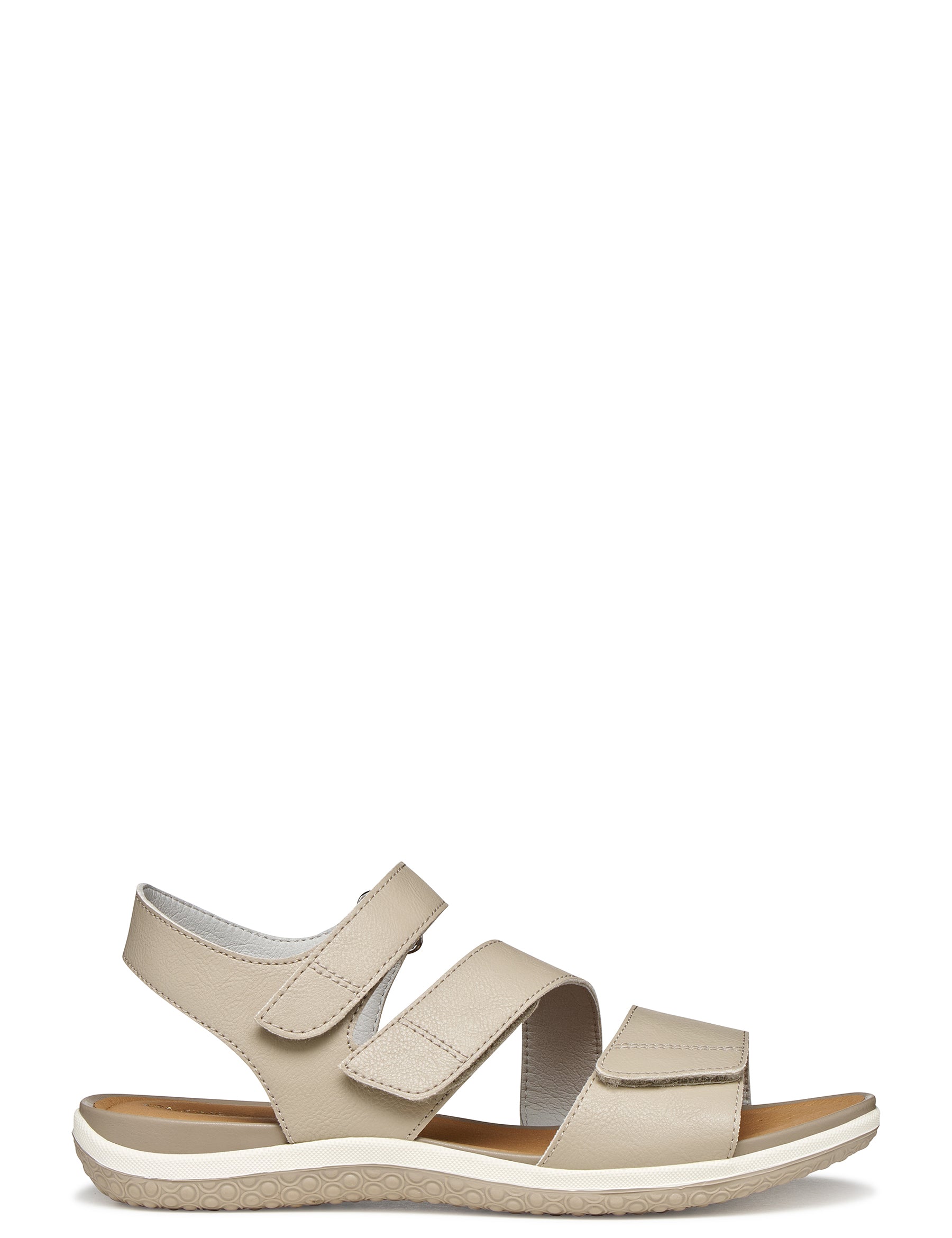 Sandali con strappi Beige Geox