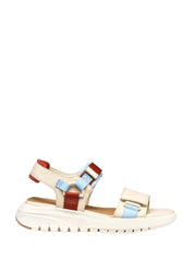 Sandali zeppa Bianco Geox