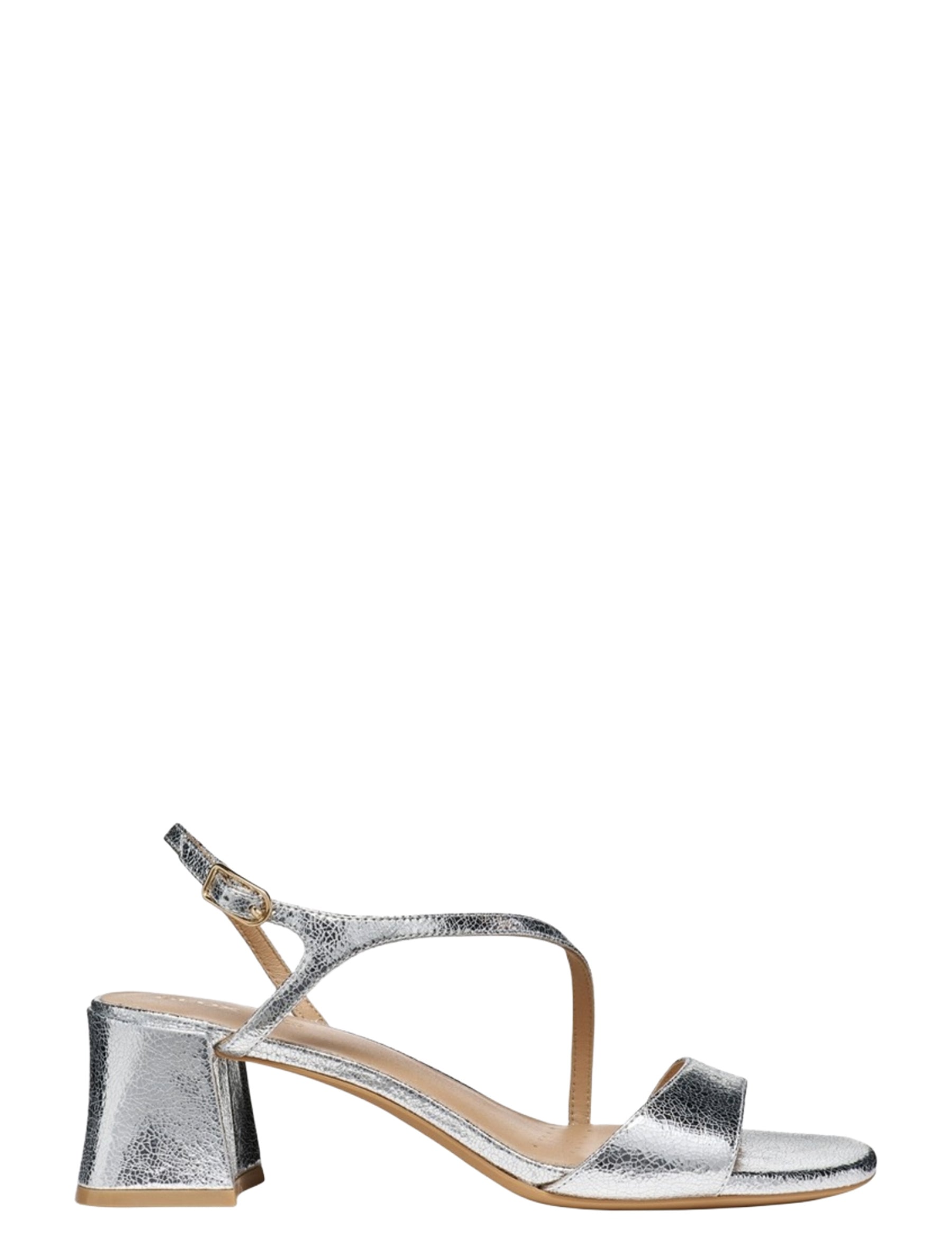 Sandali tacco Argento Geox