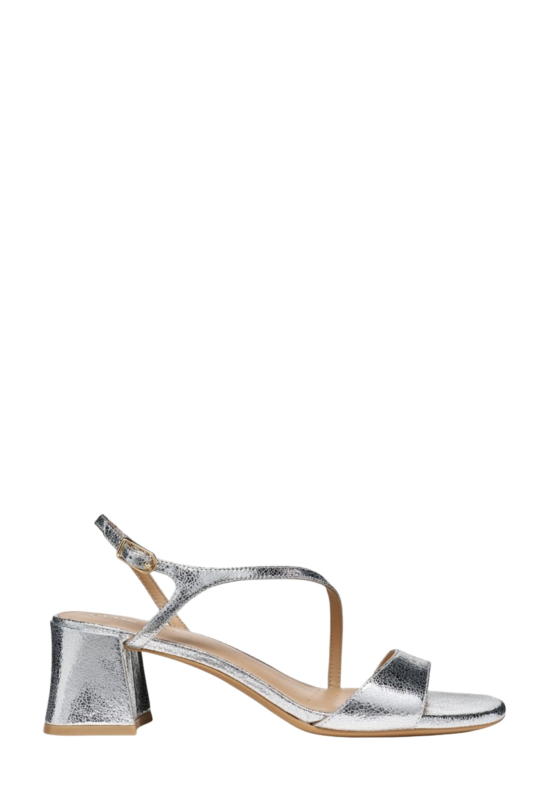 Sandali tacco Argento Geox