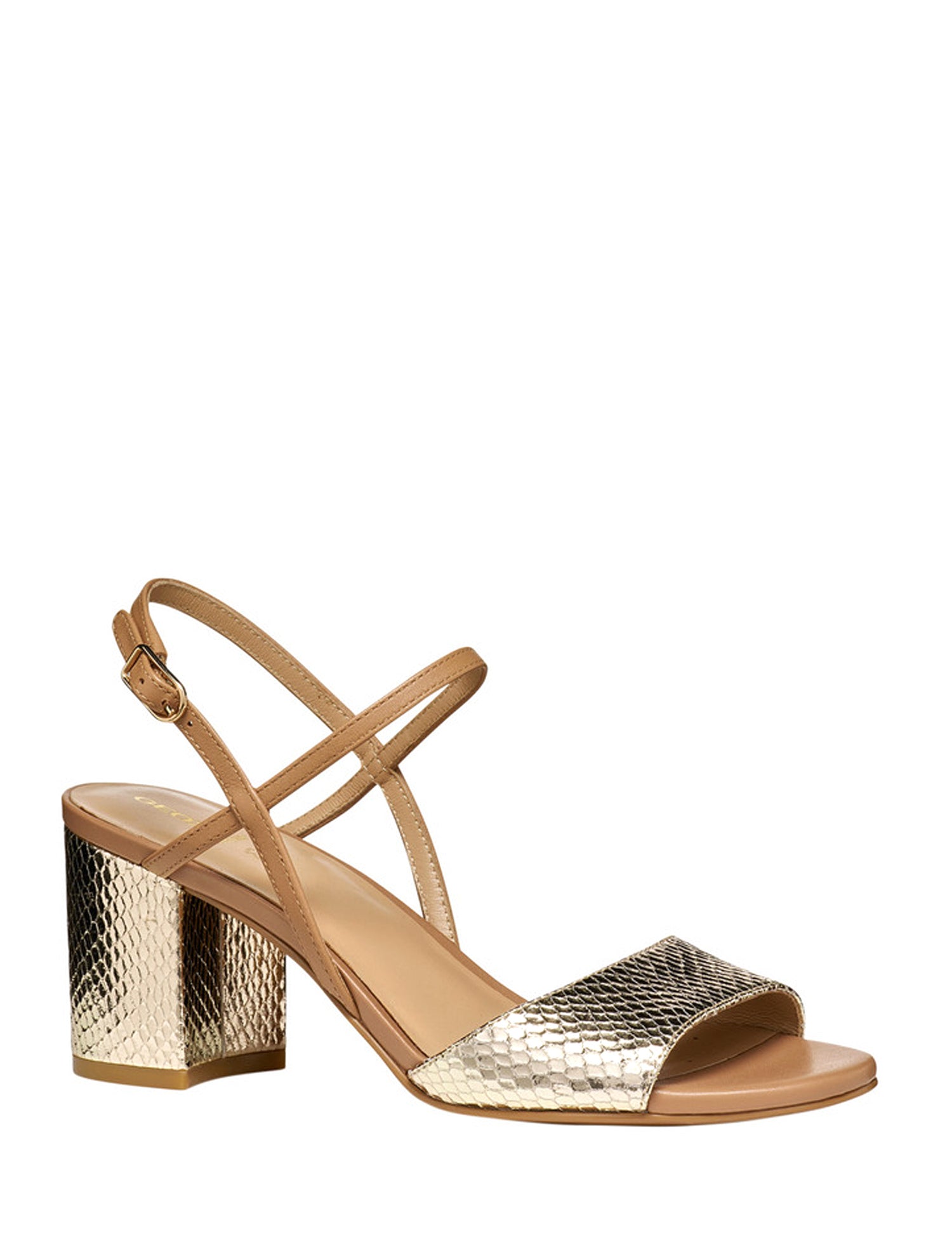 Sandali tacco Beige Geox