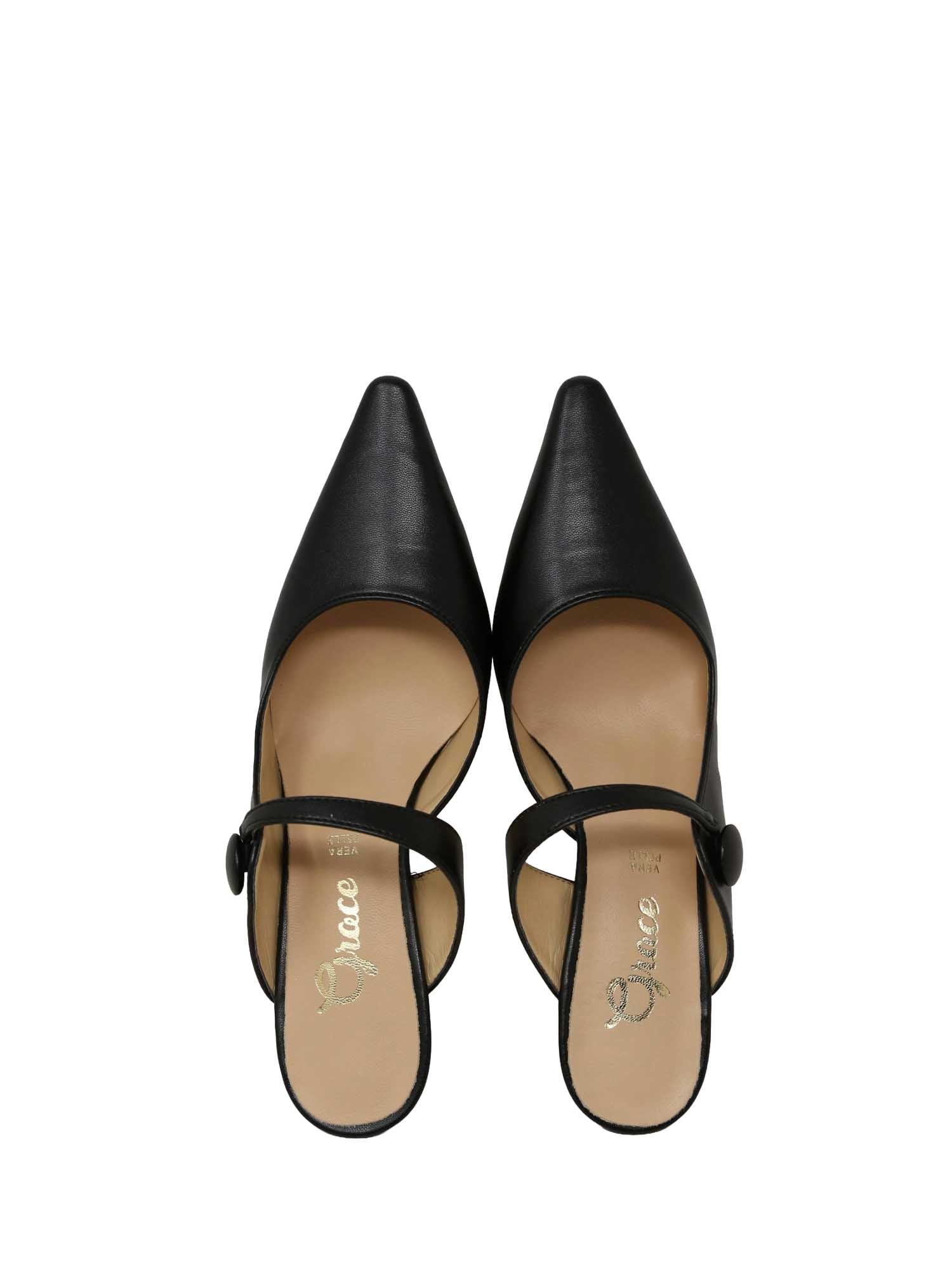 Sandali tacco Nero Grace Shoes