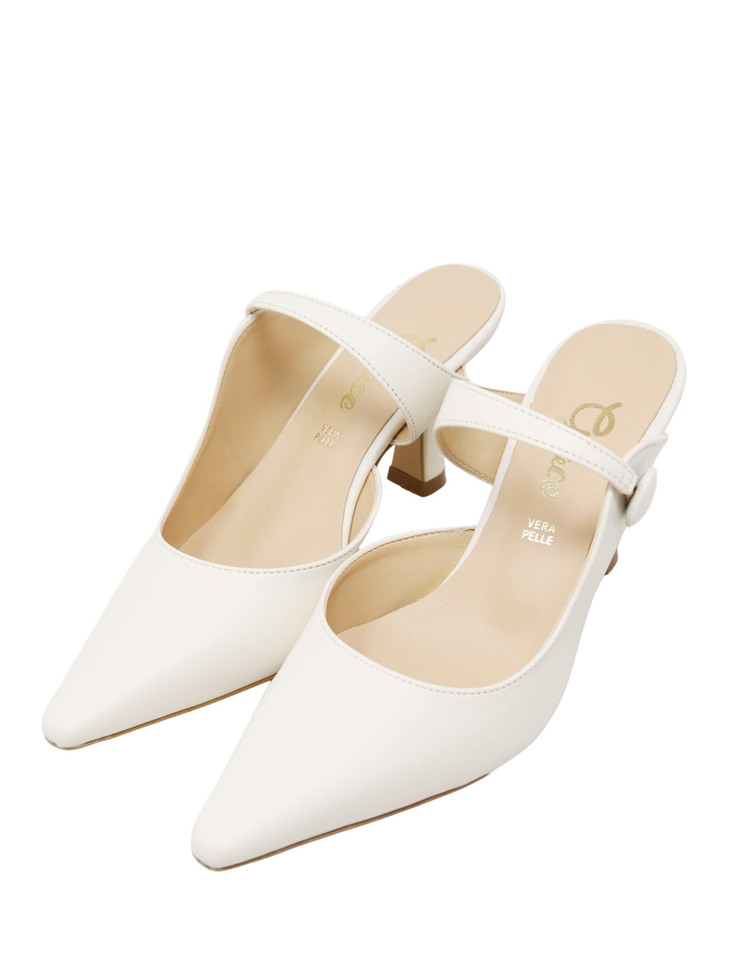 Sandali tacco Bianco Grace Shoes