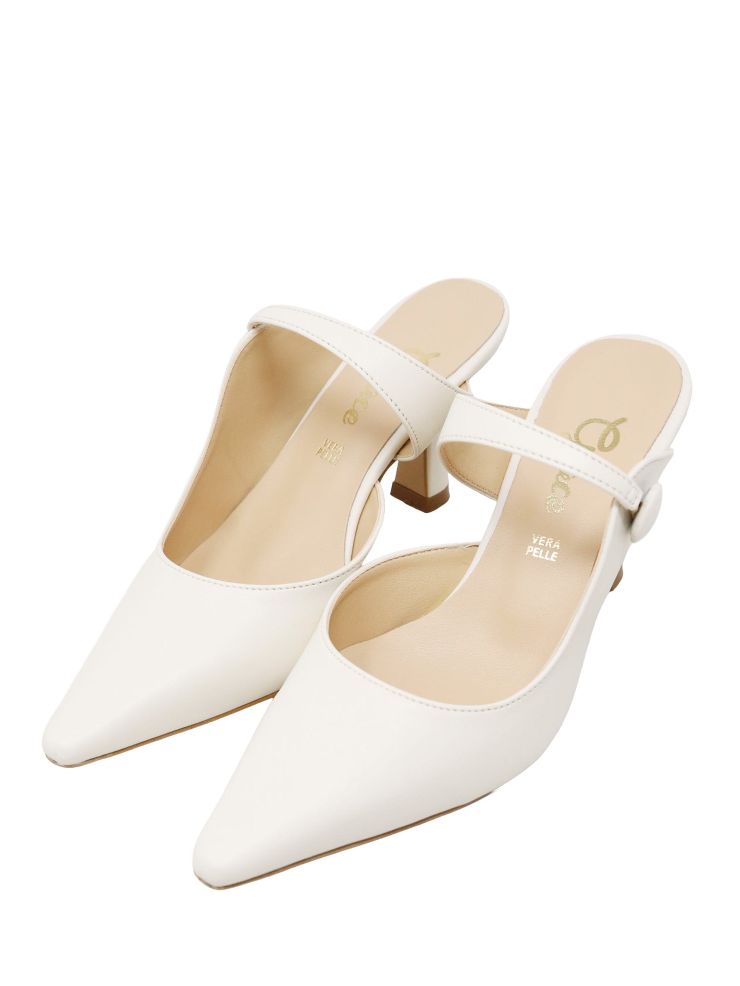 Sandali tacco Bianco Grace Shoes