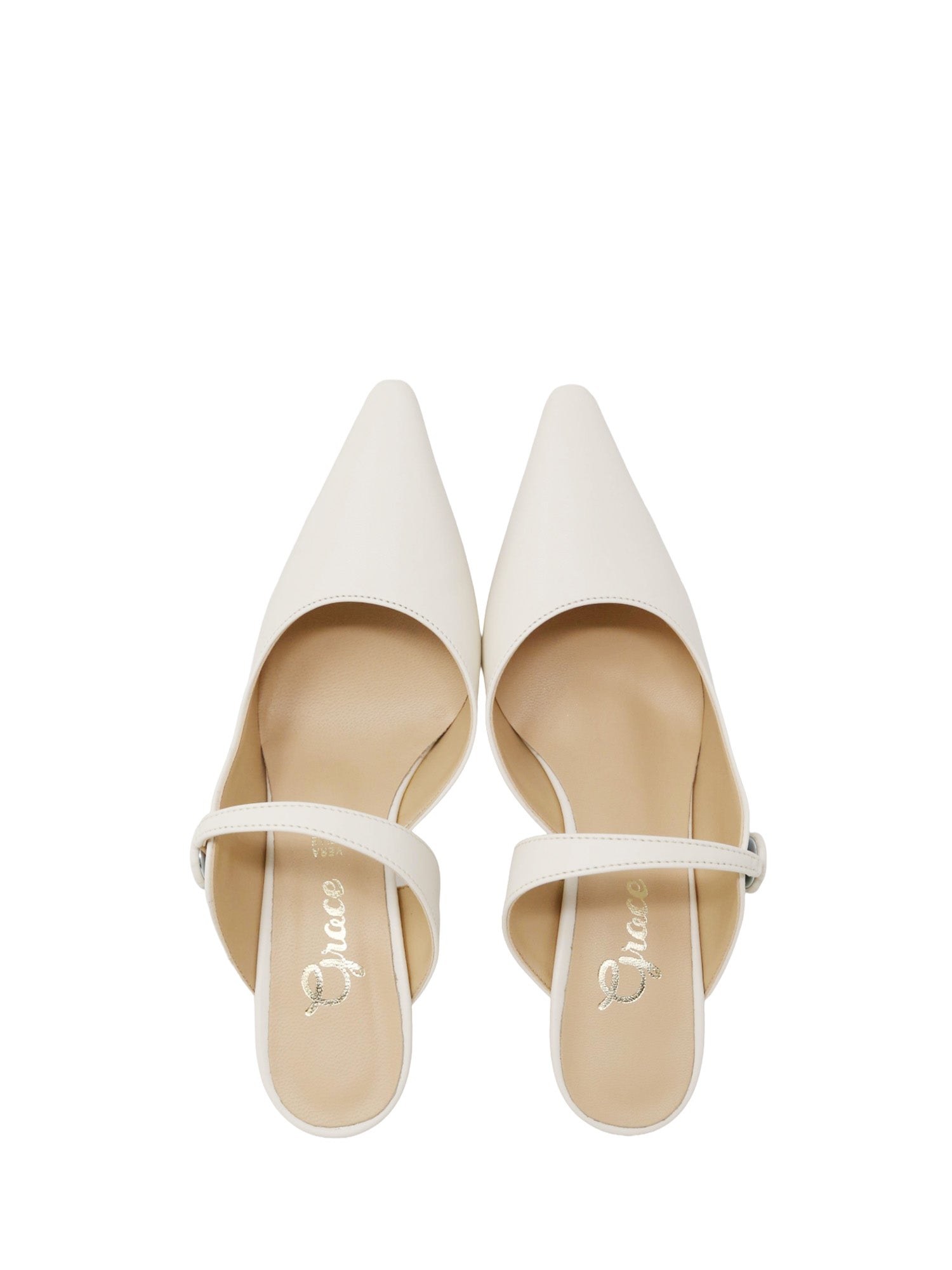 Sandali tacco Bianco Grace Shoes