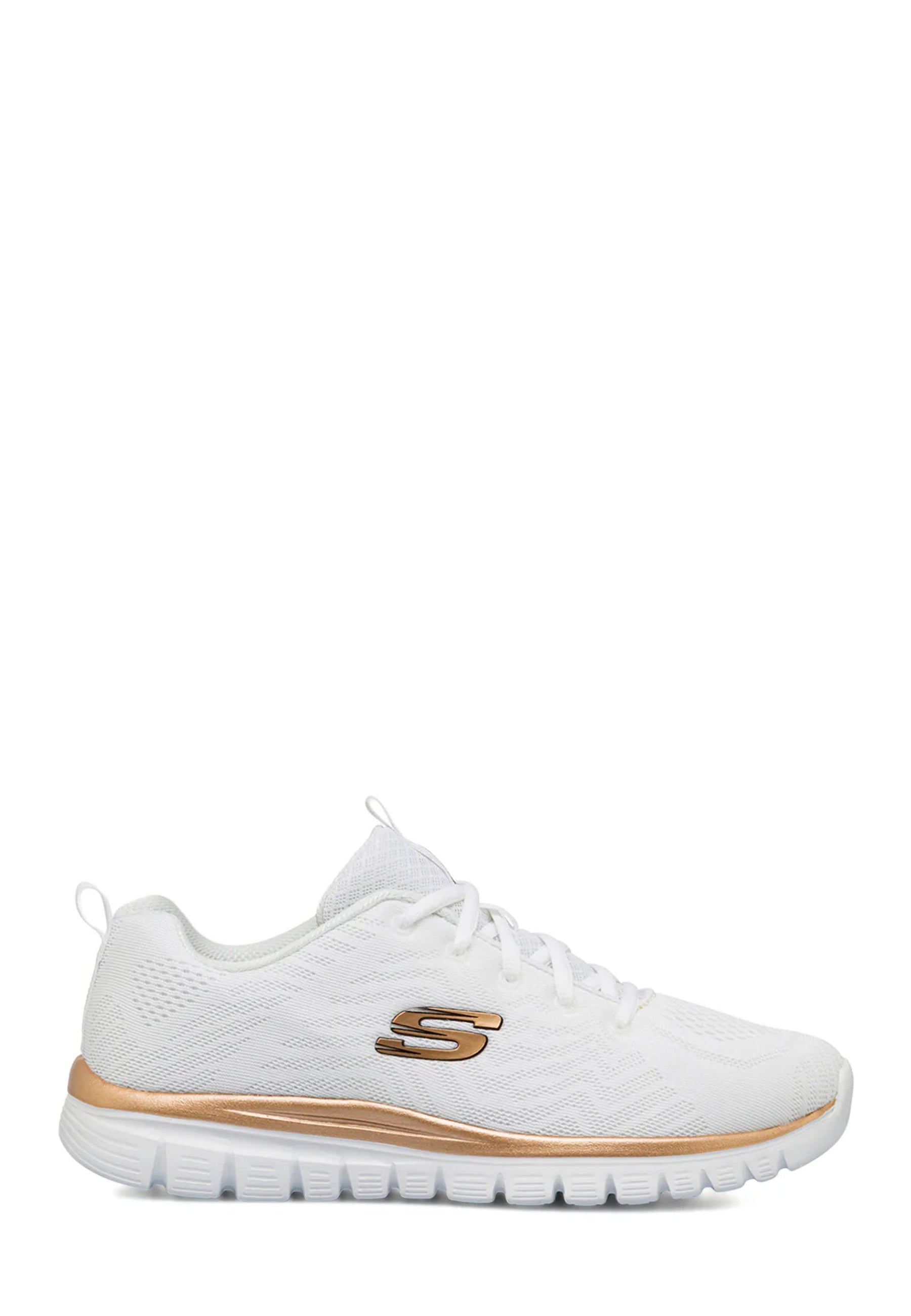 Scarpe da ginnastica Bianco Oro Skechers