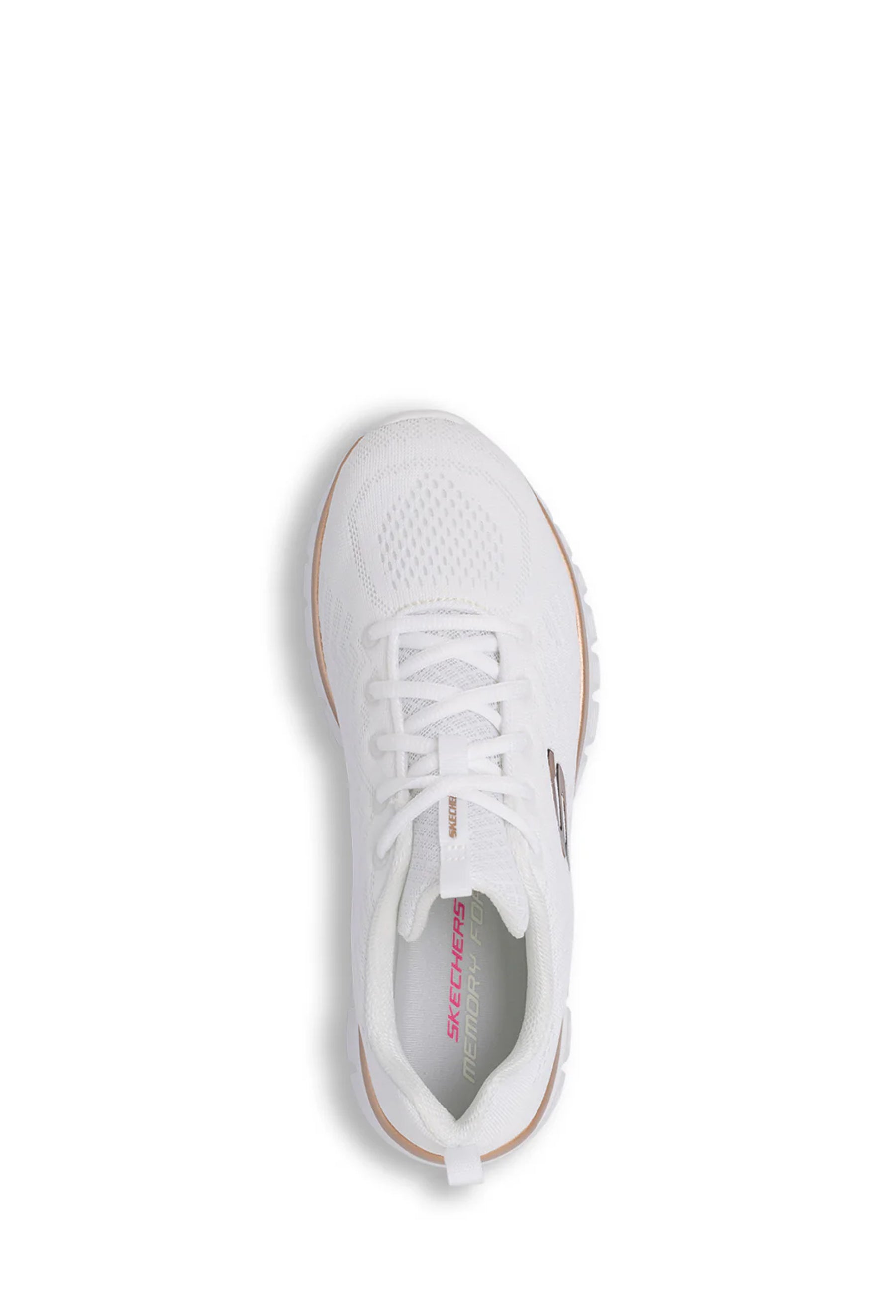 Scarpe da ginnastica Bianco Oro Skechers
