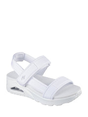 Sandali con strappi Bianco Skechers