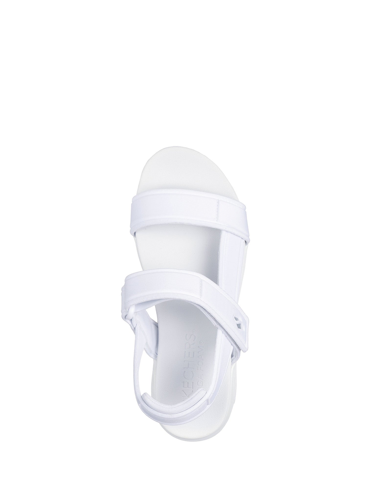Sandali con strappi Bianco Skechers