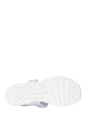 Sandali con strappi Bianco Skechers