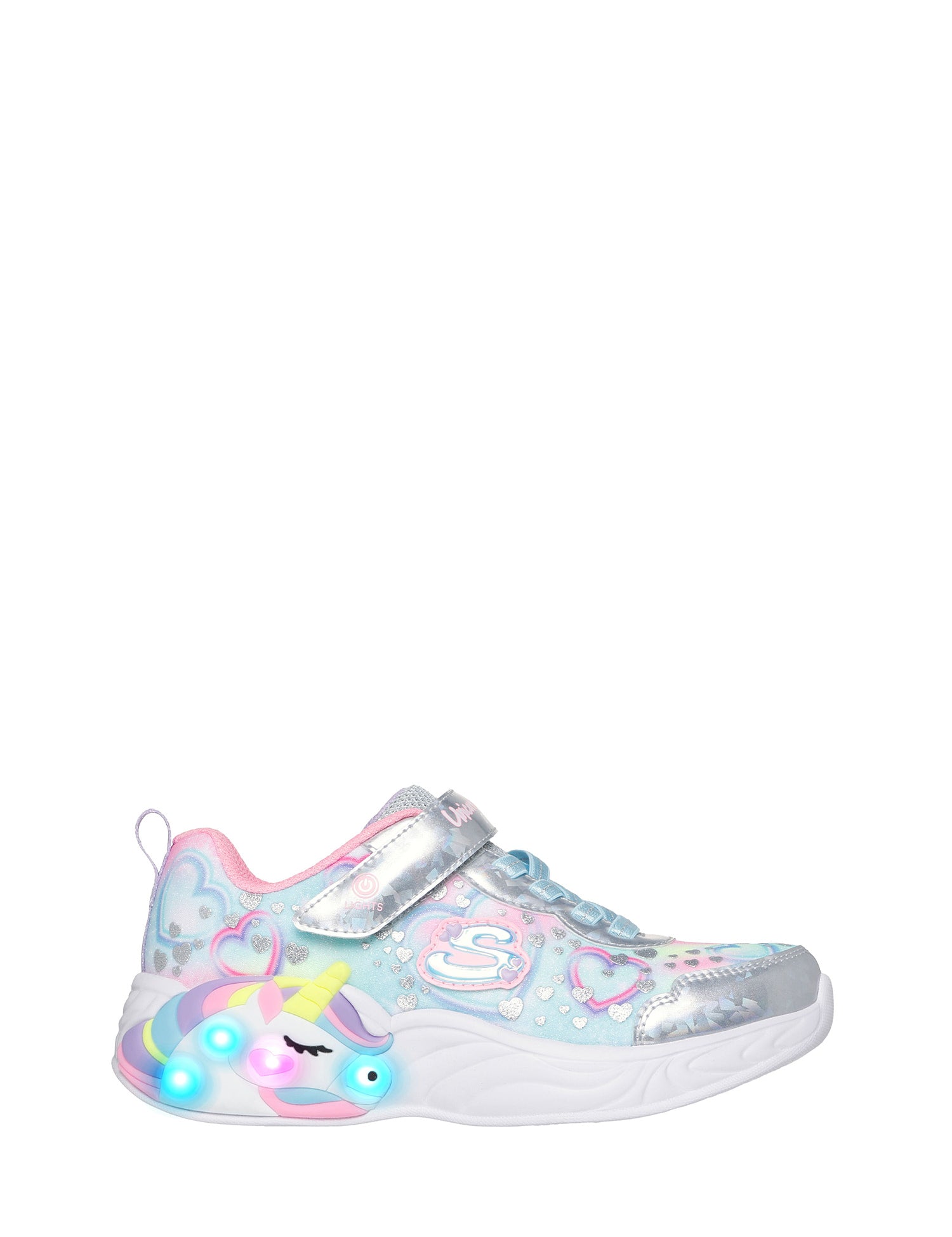 Scarpe con strappi Argento Skechers