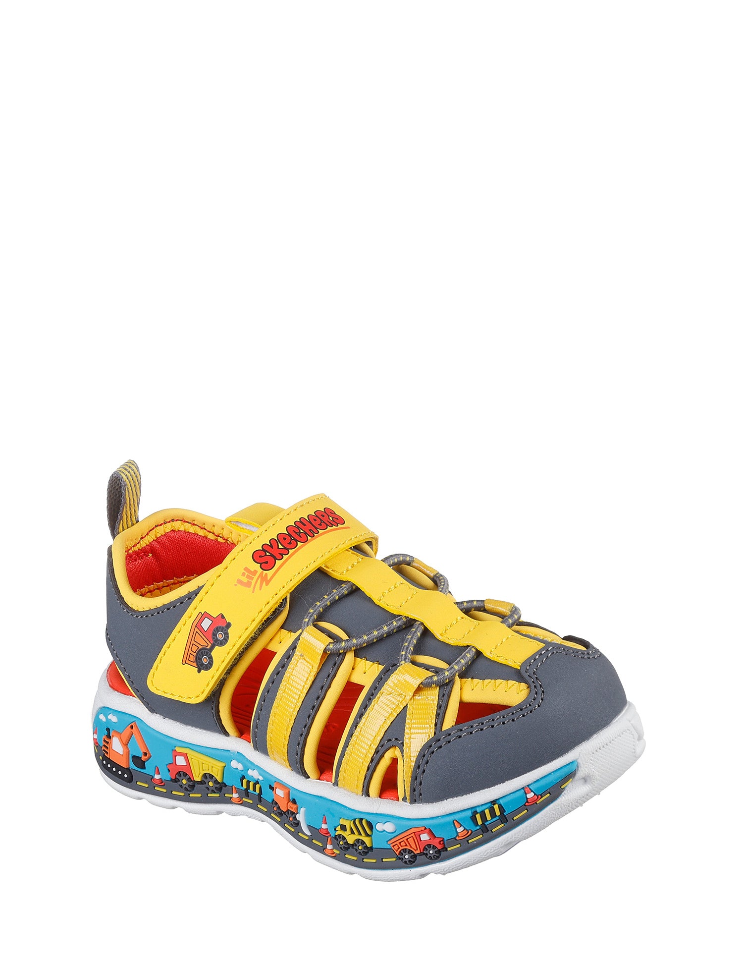 Sandali con strappi Giallo Skechers