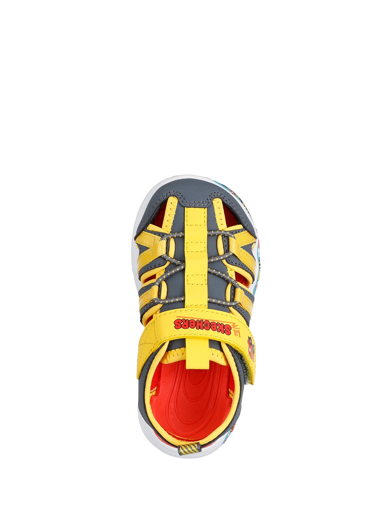 Sandali con strappi Giallo Skechers