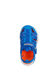 Sandali con strappi Blu Skechers