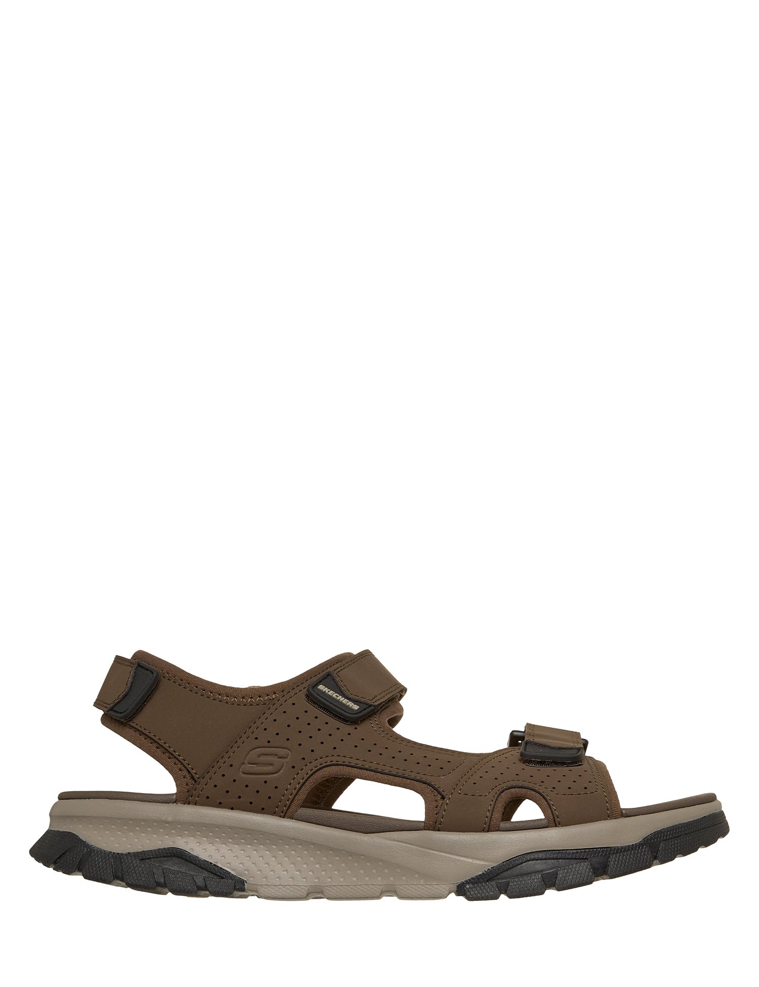 Sandali con strappi Marrone Skechers