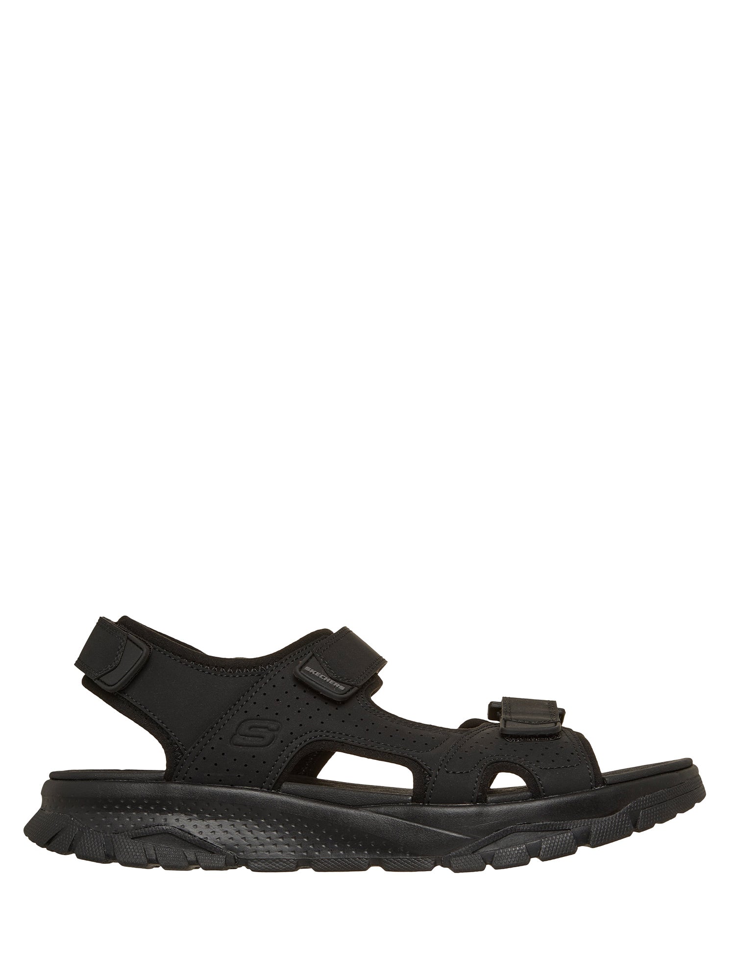 Sandali con strappi Nero Skechers