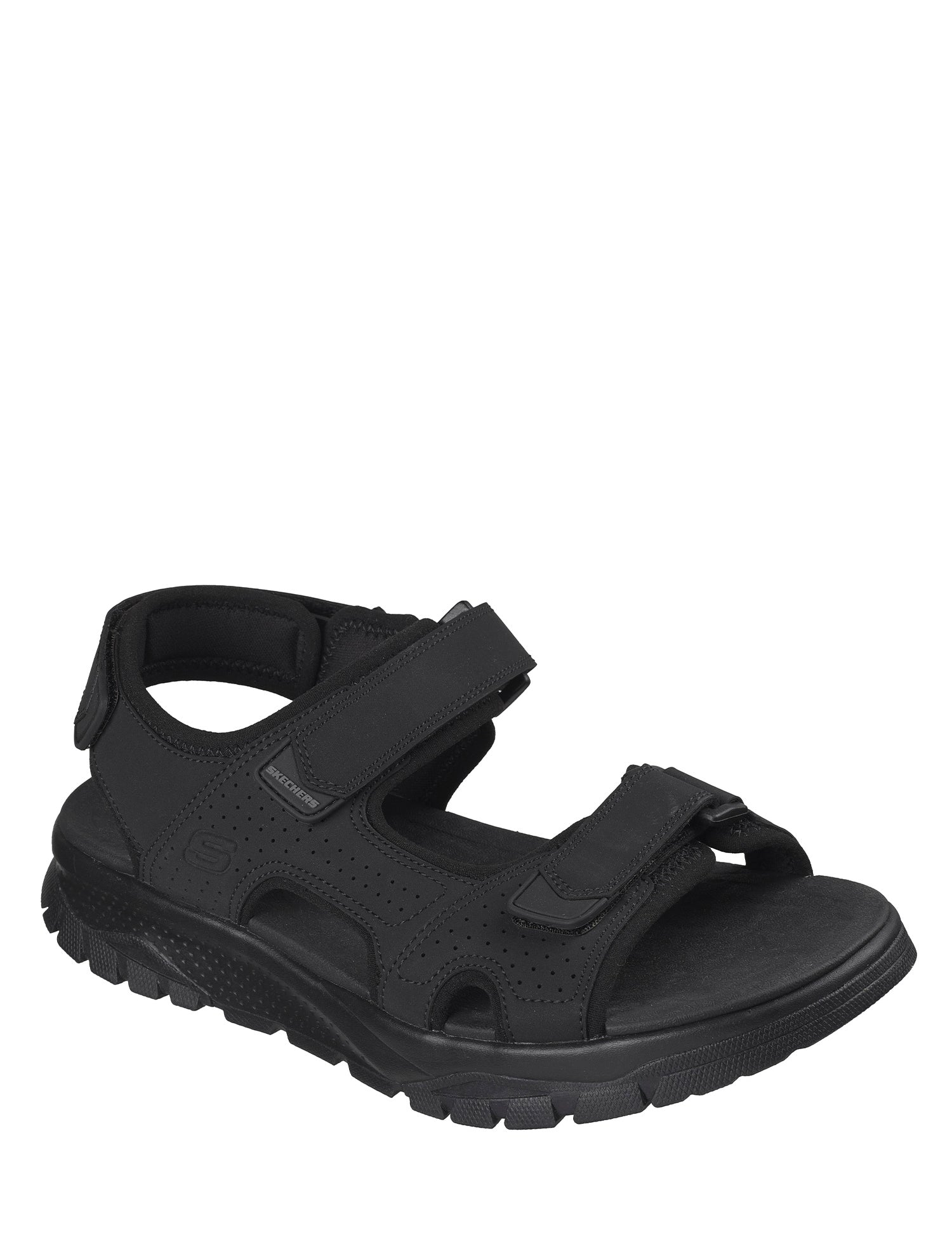 Sandali con strappi Nero Skechers