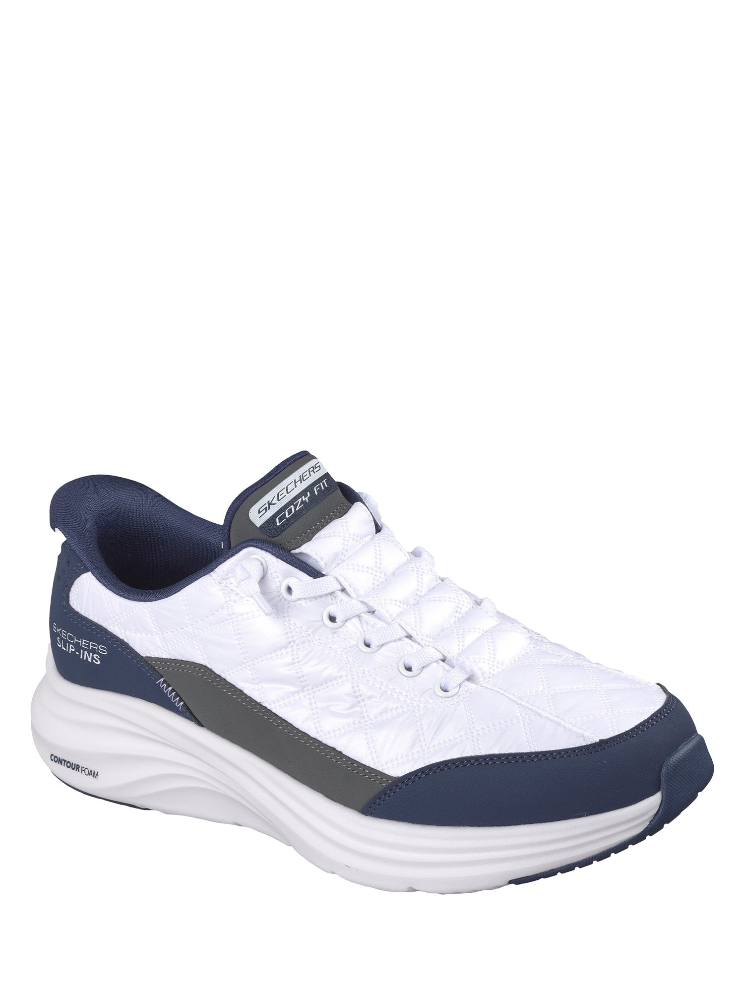 Sneakers Bianco Blu Skechers