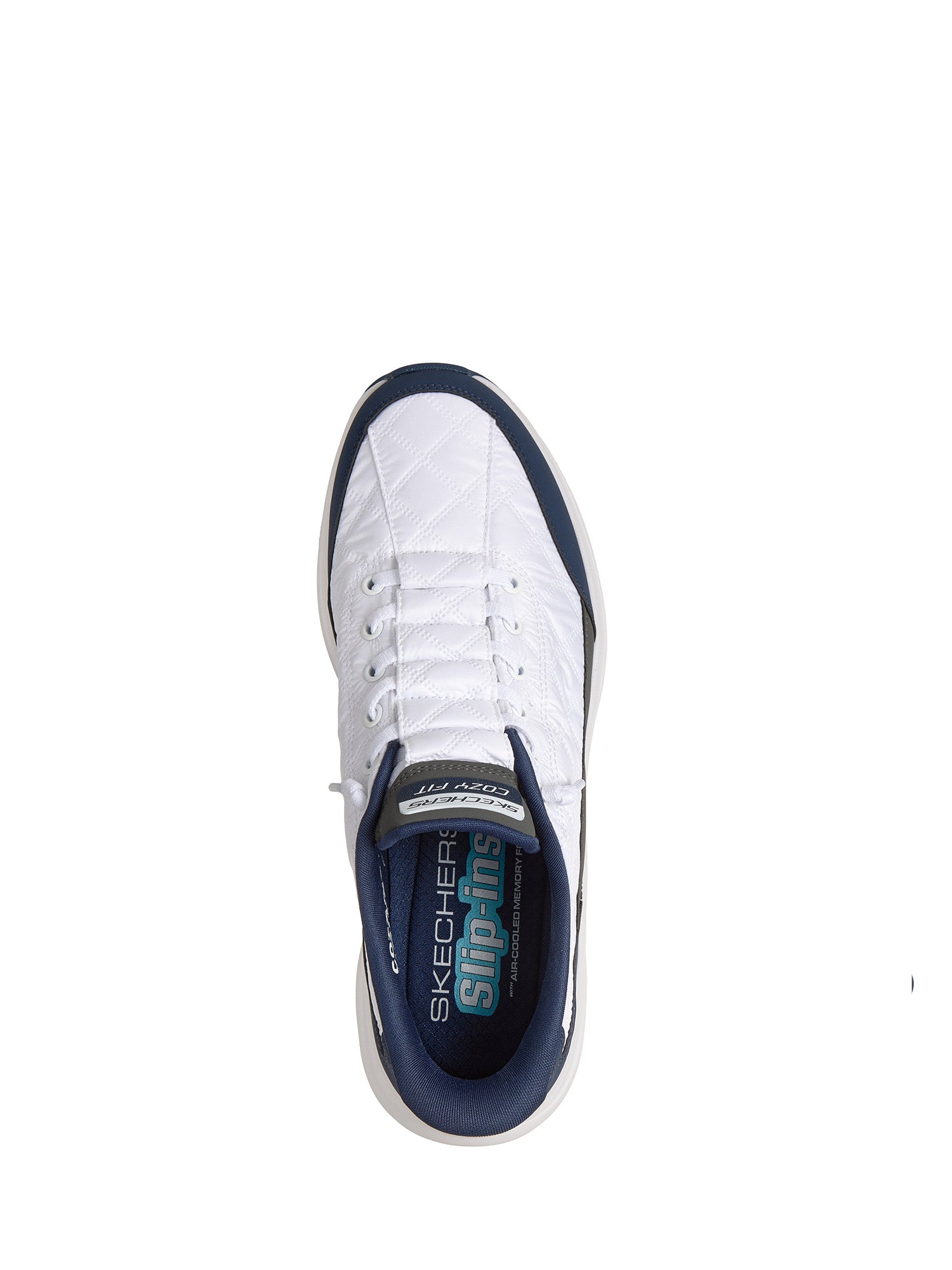 Sneakers Bianco Blu Skechers