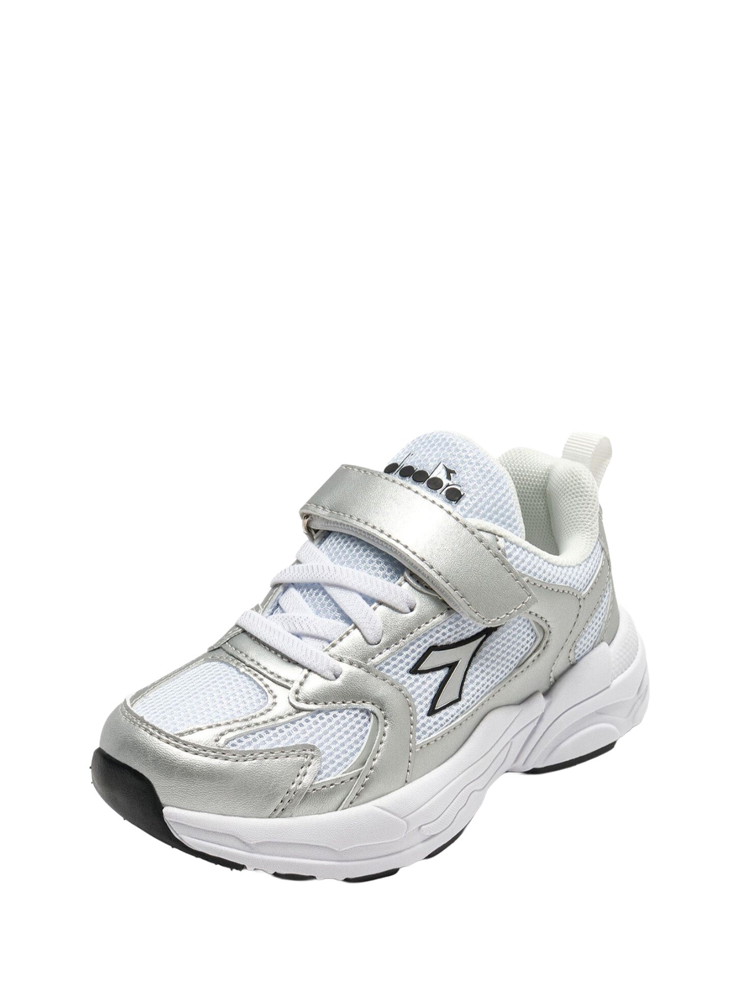 Scarpe con strappi Bianco Argento Diadora