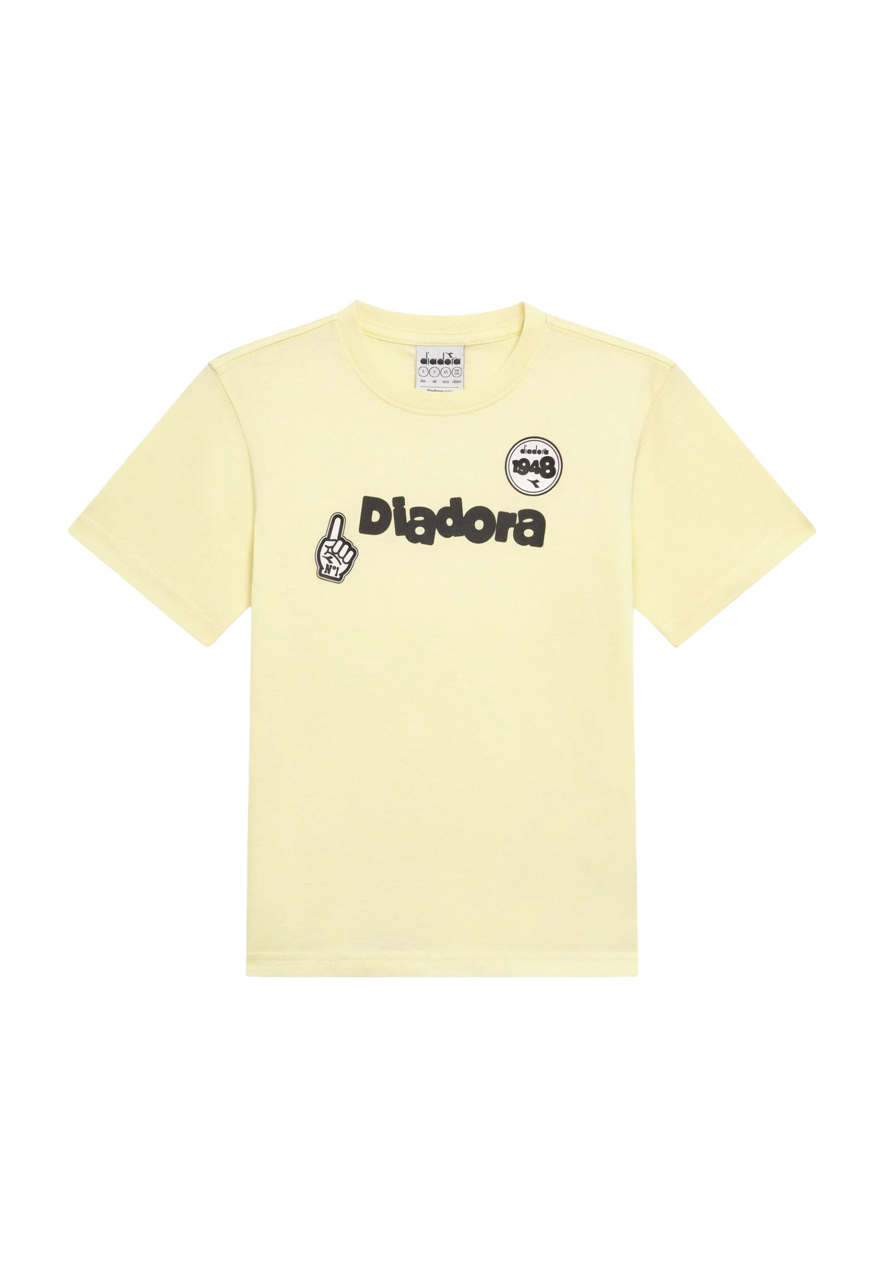 T-shirt Giallo Diadora