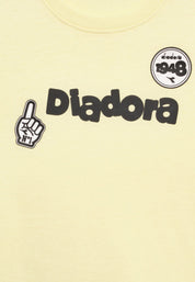 T-shirt Giallo Diadora