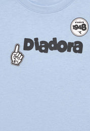 T-shirt Celeste Diadora