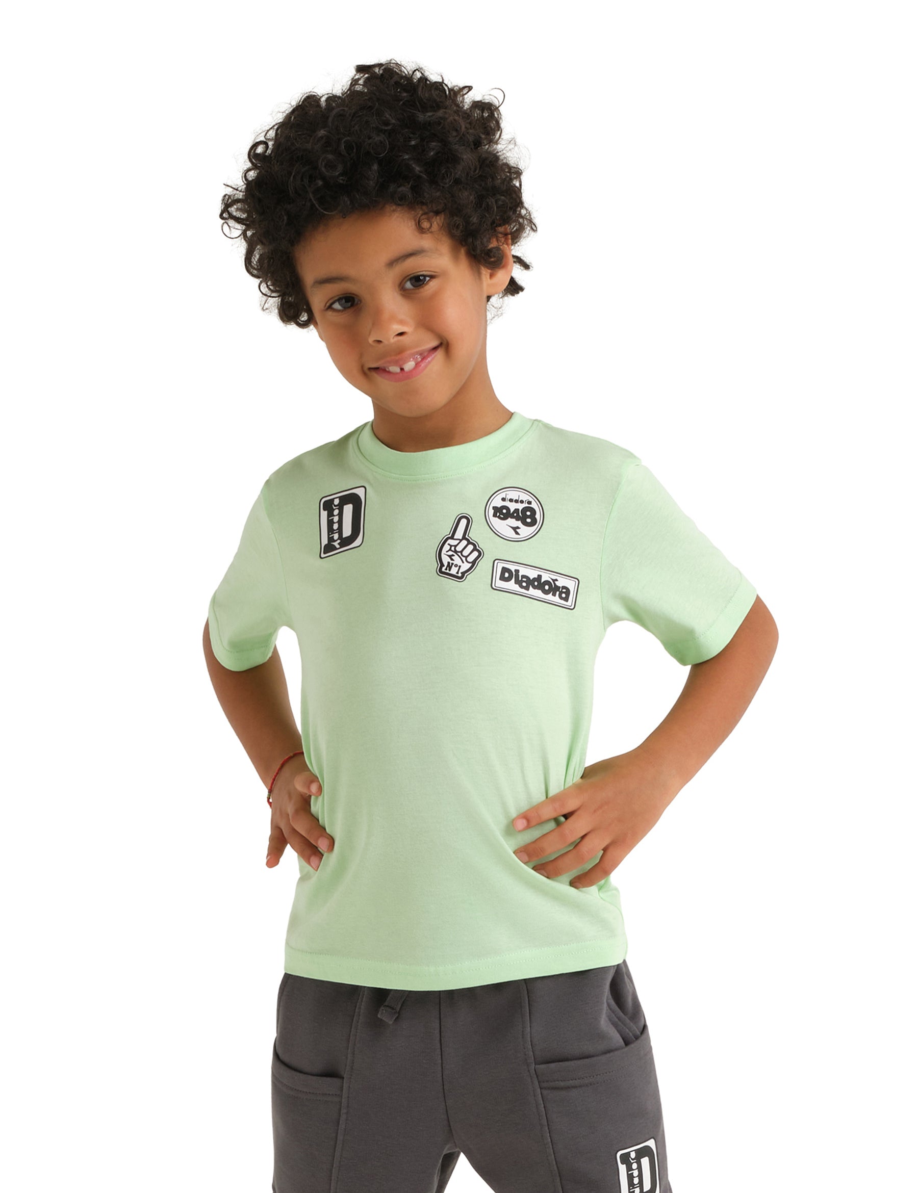 T-shirt Verde Diadora