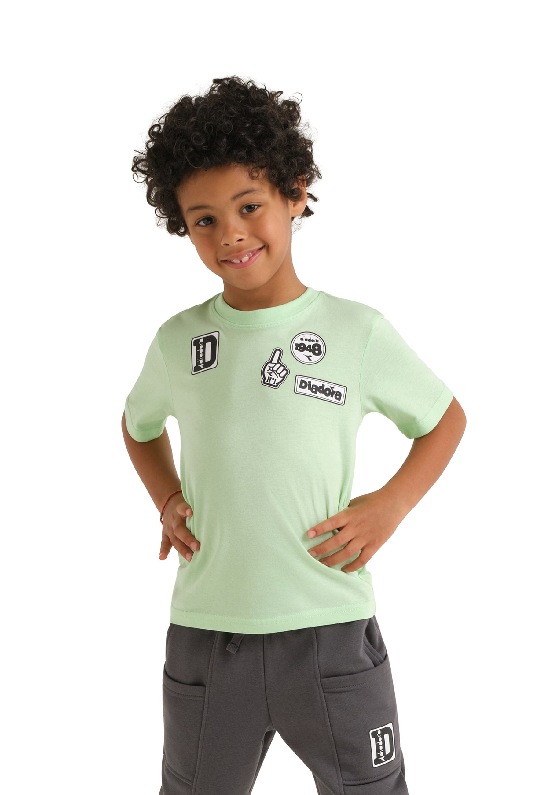 T-shirt Verde Diadora