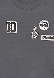 T-shirt Grigio Diadora