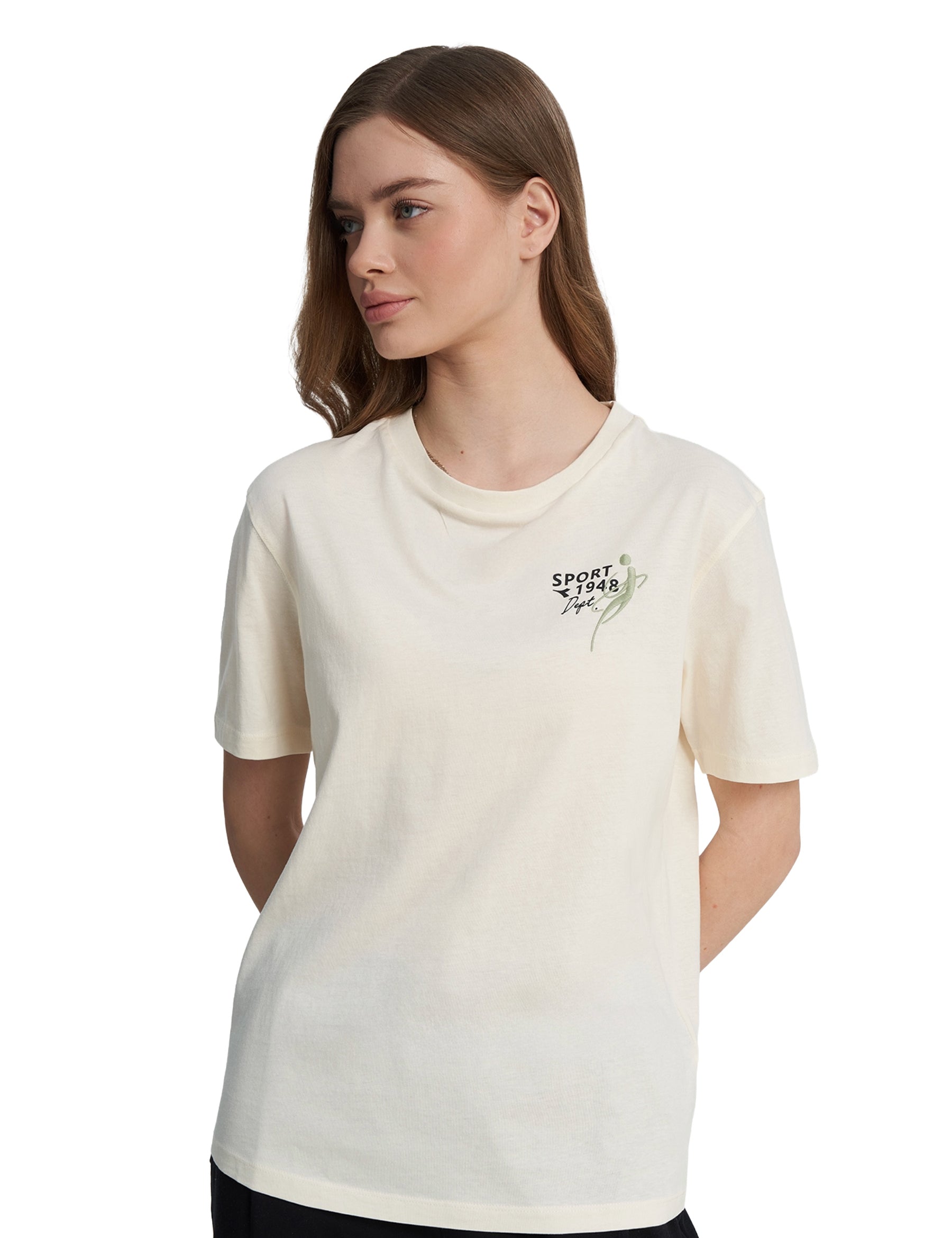 T-shirt Beige Diadora